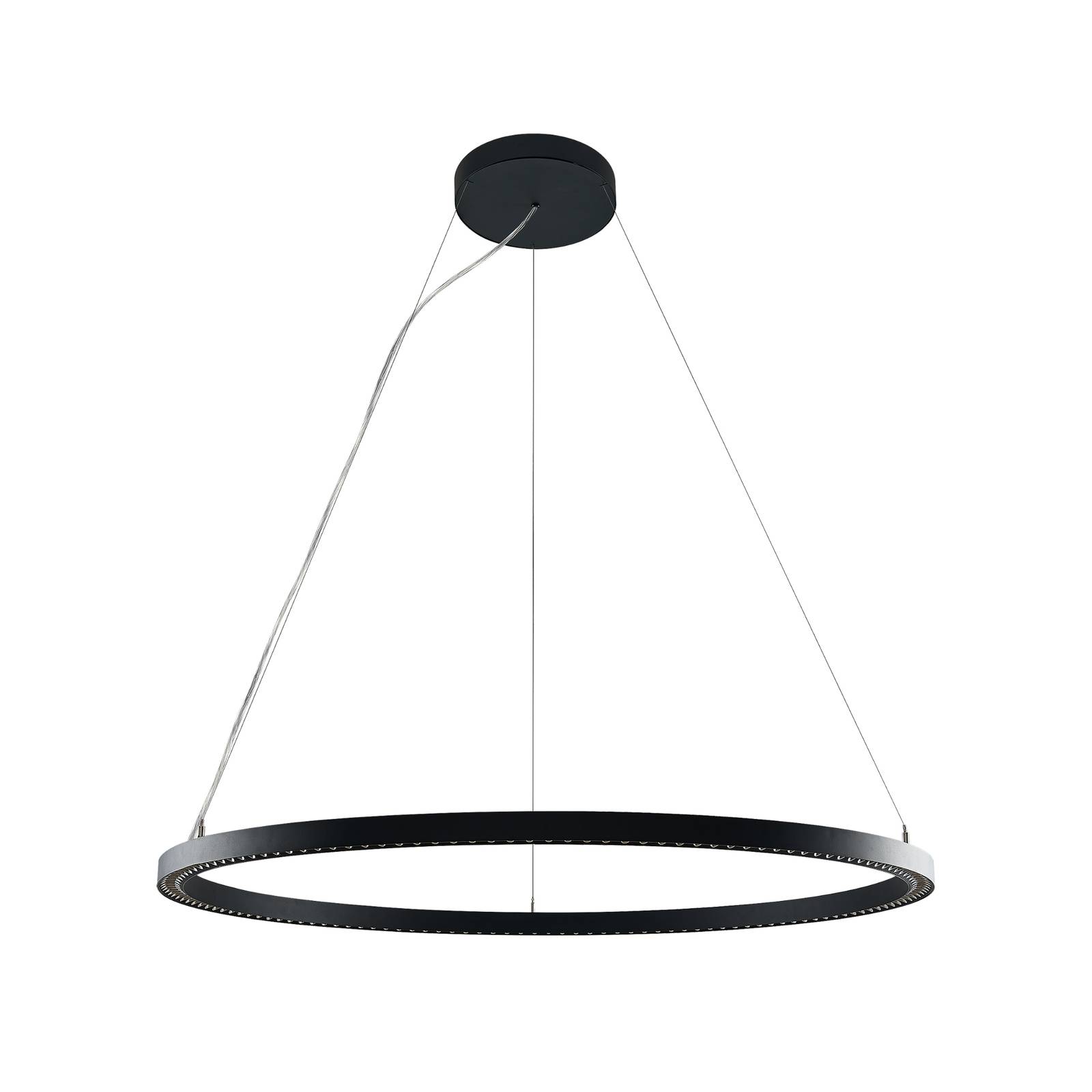 Molto Luce LED-Hängelampe Perfora Pro, schwarz, Ø 120,5 cm günstig online kaufen