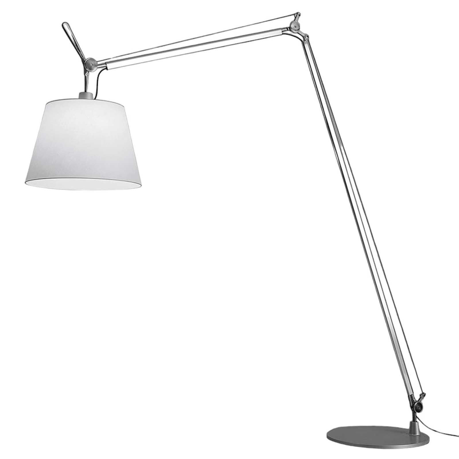 Tolomeo Maxi LED-Stehleuchte Alu - Artemide