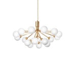 Apiales 18 Luster Brushed Brass/Opal White - Nuura