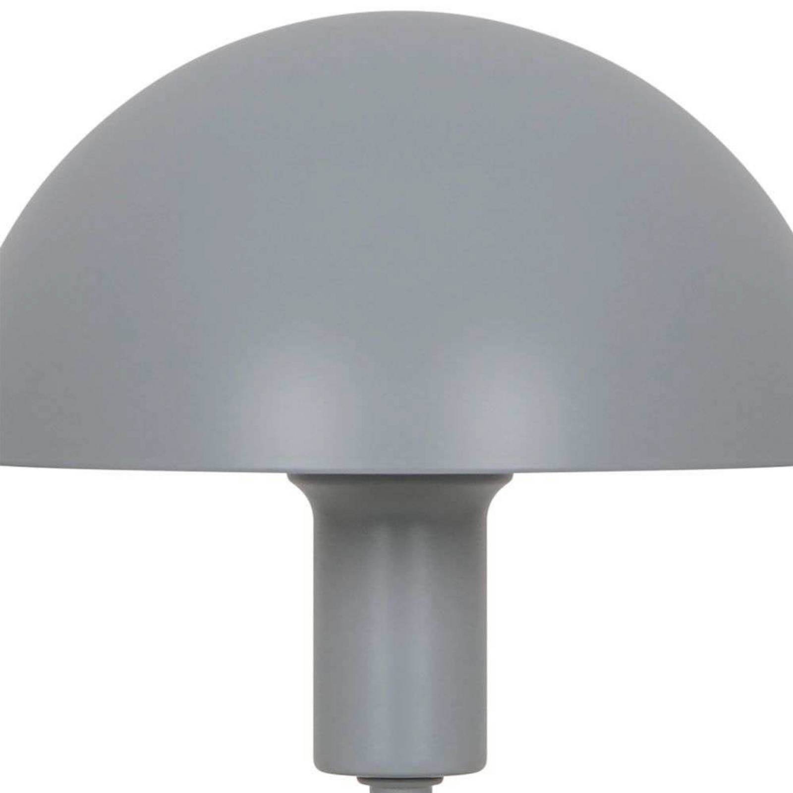 Tischleuchte Ellen mini, grau, Höhe 25 cm, Metall günstig online kaufen