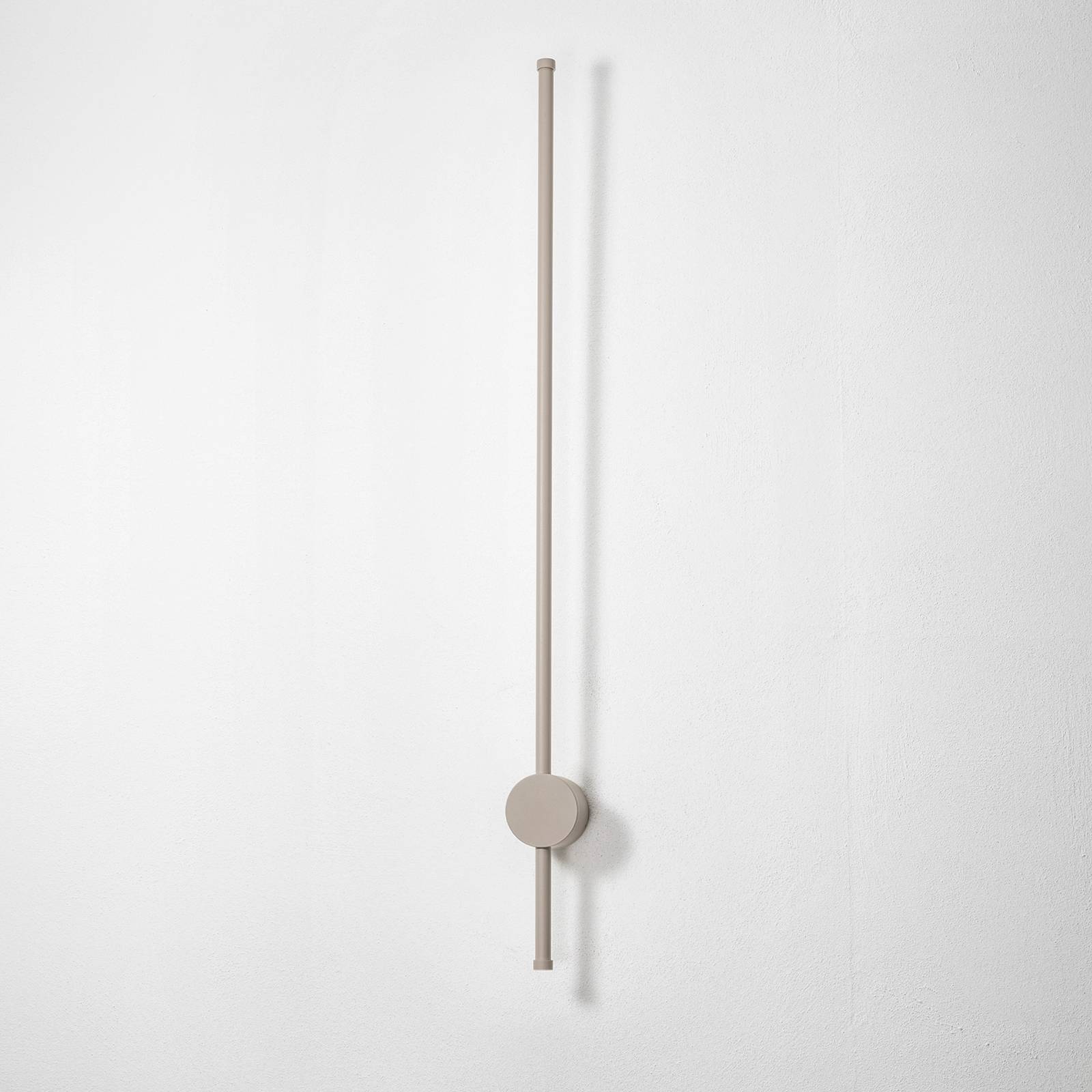 LED-Wandleuchte Orla M, sand, Aluminium, Höhe 97 cm günstig online kaufen