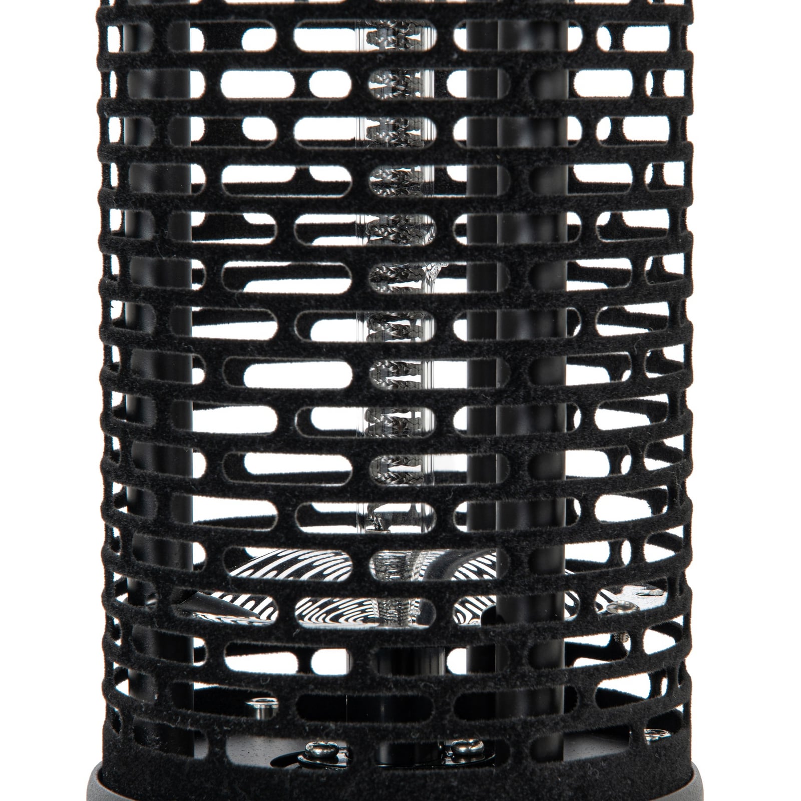 Promiennik stołowy Lucande Flamara, antracyt, 110 cm, IP55 Promiennik stołowy Lucande Flamara, antracyt, 110 cm, IP55