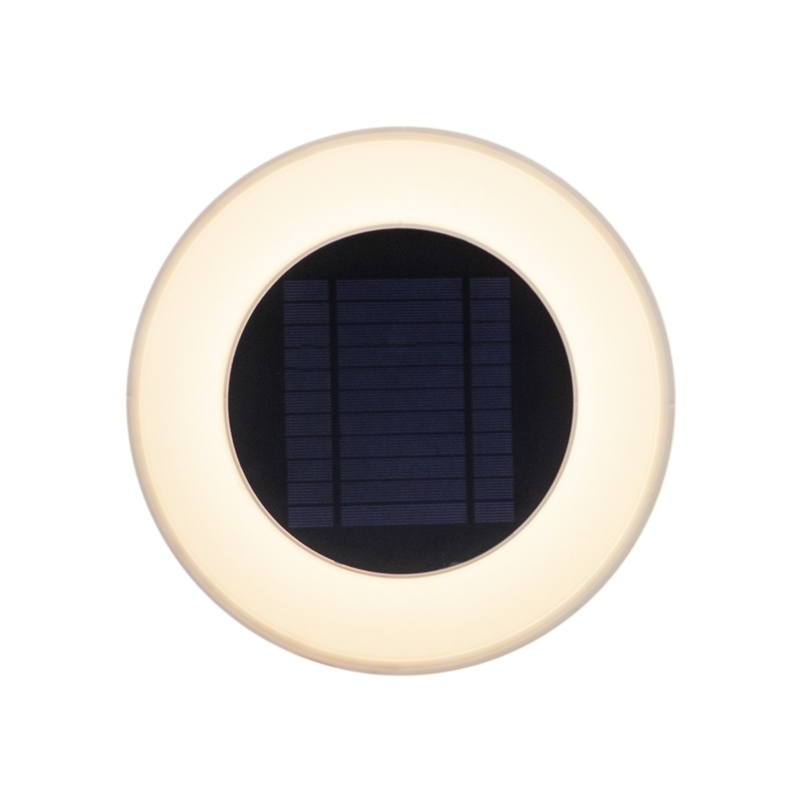 Solárne nástenné svietidlo Newgarden Wally LED, Ø 39 cm