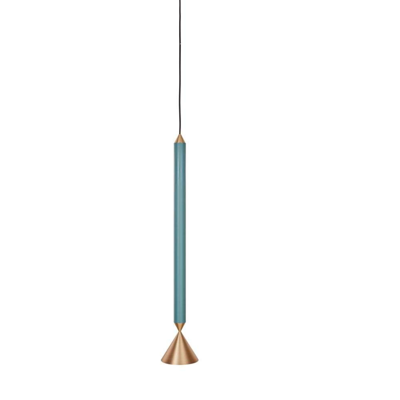 Apollo 59 Lustră Pendul Deep Sea/Polished Brass - Pholc