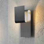Escale Fold LED wall light anthracite