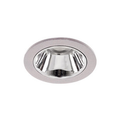 BRUMBERG Apollo Micro, liso, redondo, DALI, 4.000 K, plata