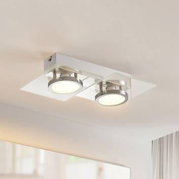 Lindby Imiria LED plafondlamp, 2-lamps