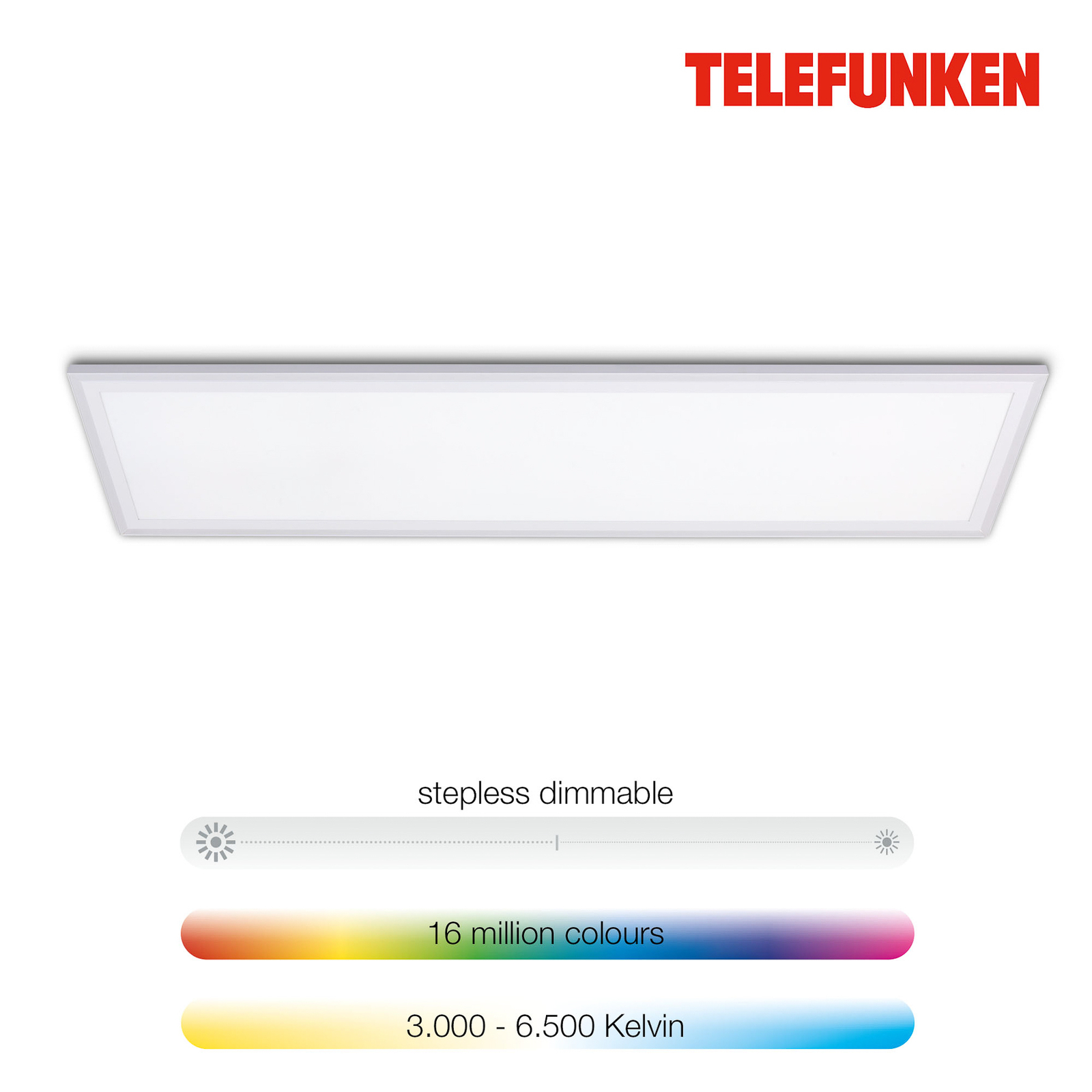 Magic Framelight LED panel white CCT RGB 29×103 cm