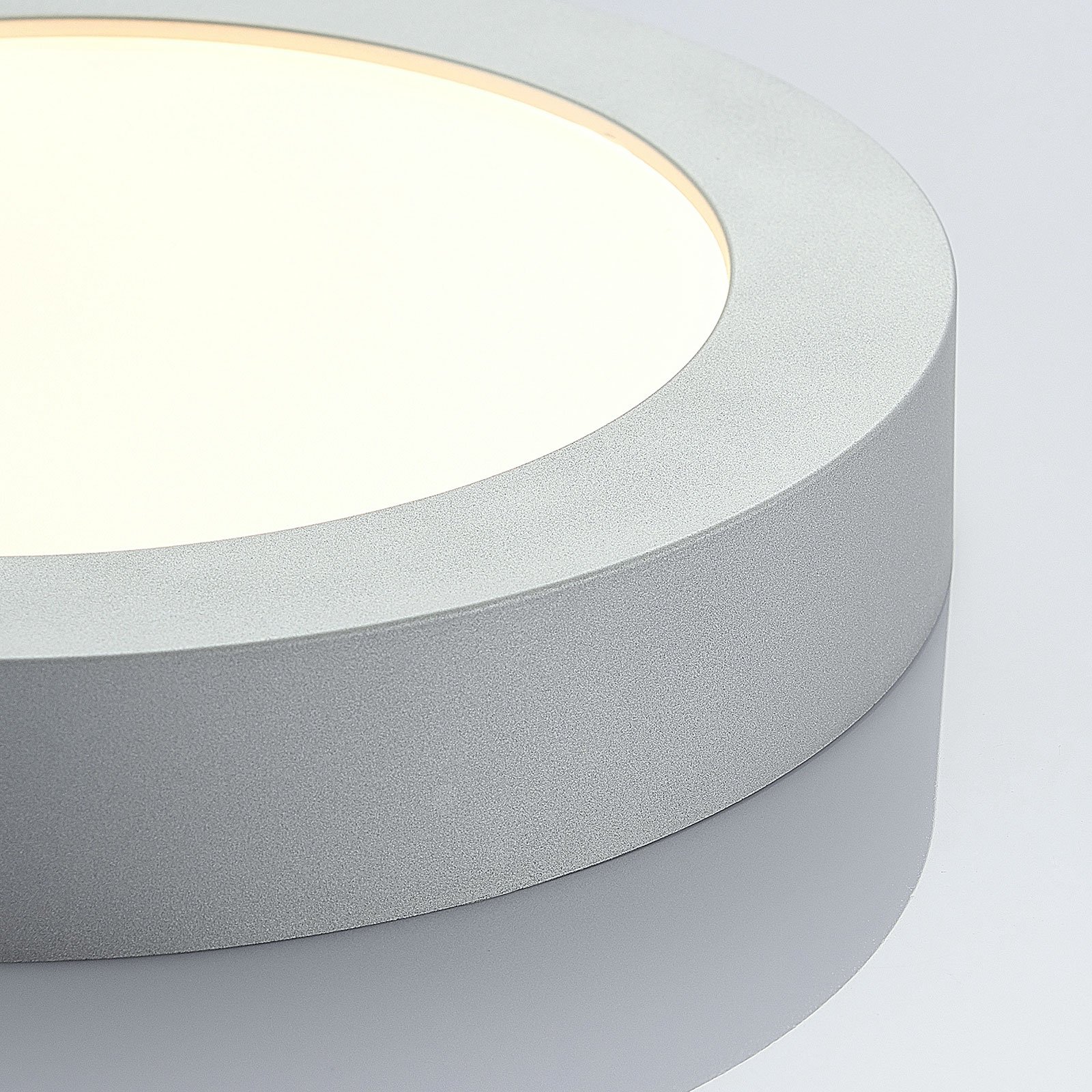Marlo Ceiling Lamp Round IP44 3000K Silver/White - Arcchio