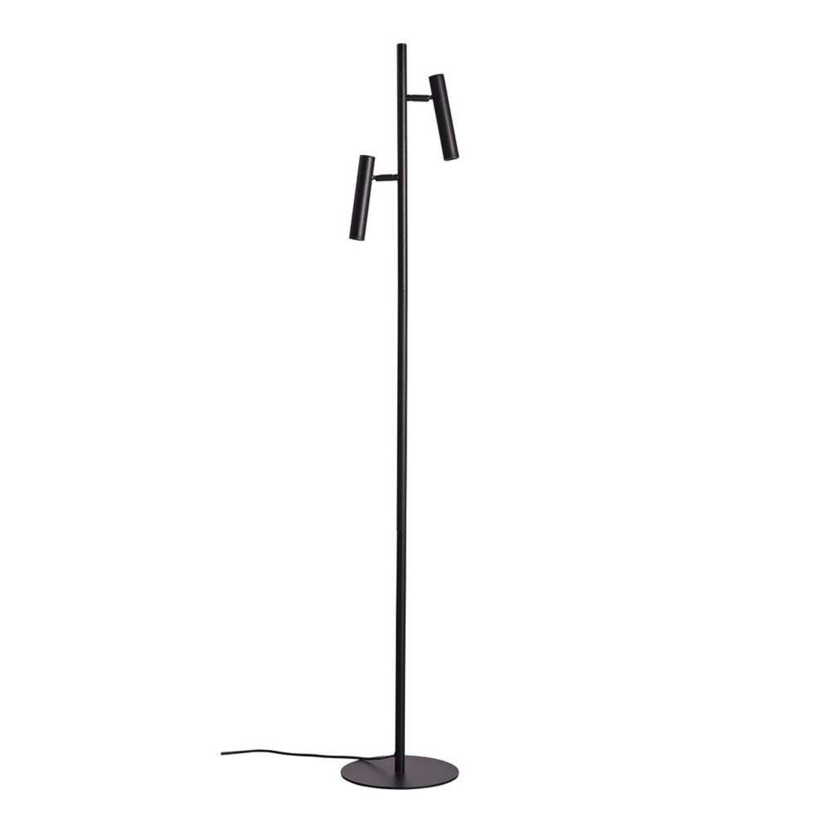 Carlo 2 Stojaca Lampa Matt Black - DybergLarsen