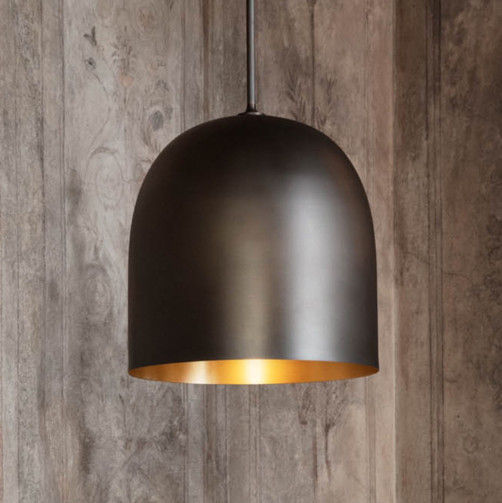 GUBI Howard Hängeleuchte gunmetal