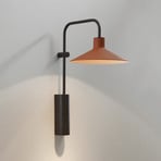 Bover Platet A02 sienas lampa E14 ar slēdzi terakota