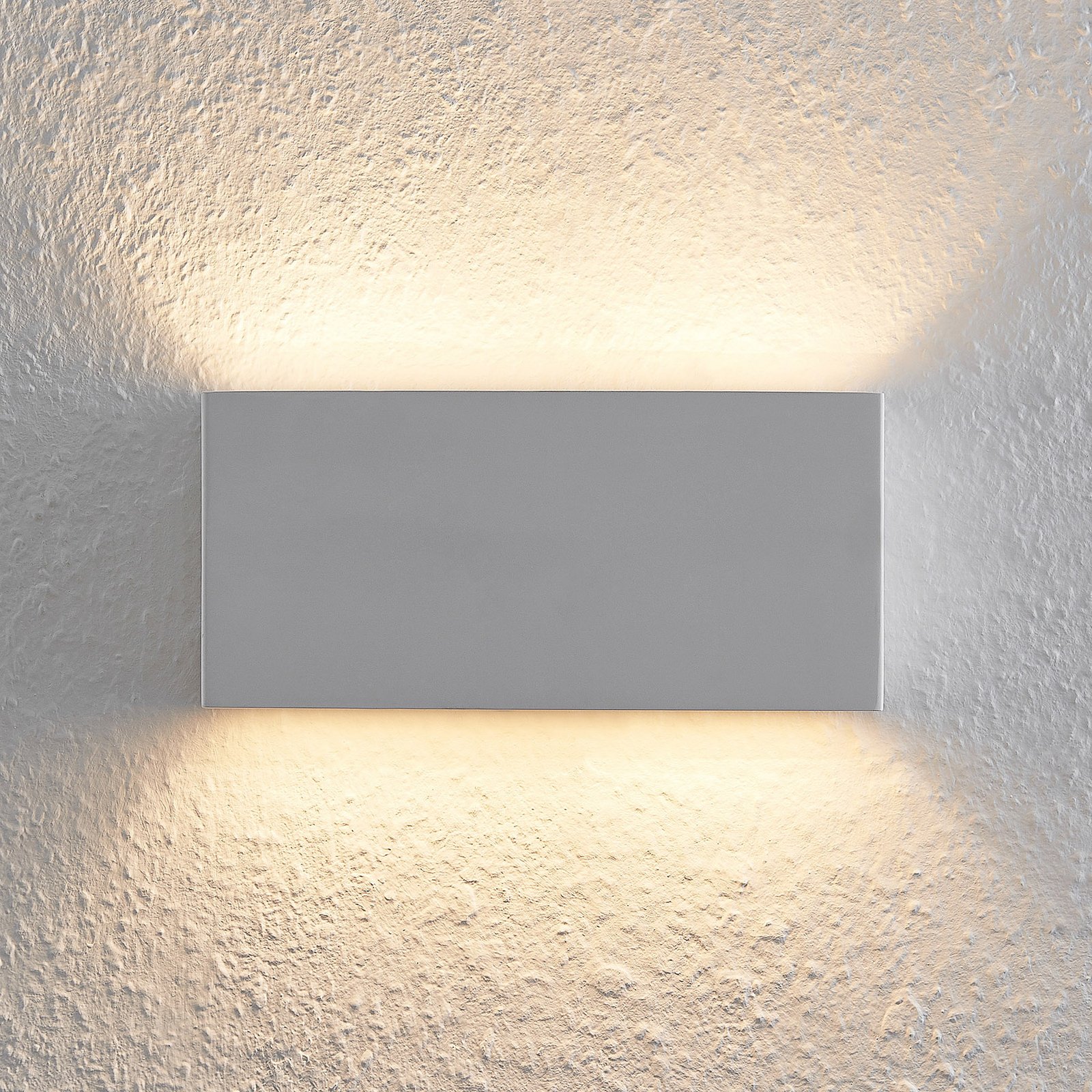 Mavora Square Wall Lamp White - Lindby