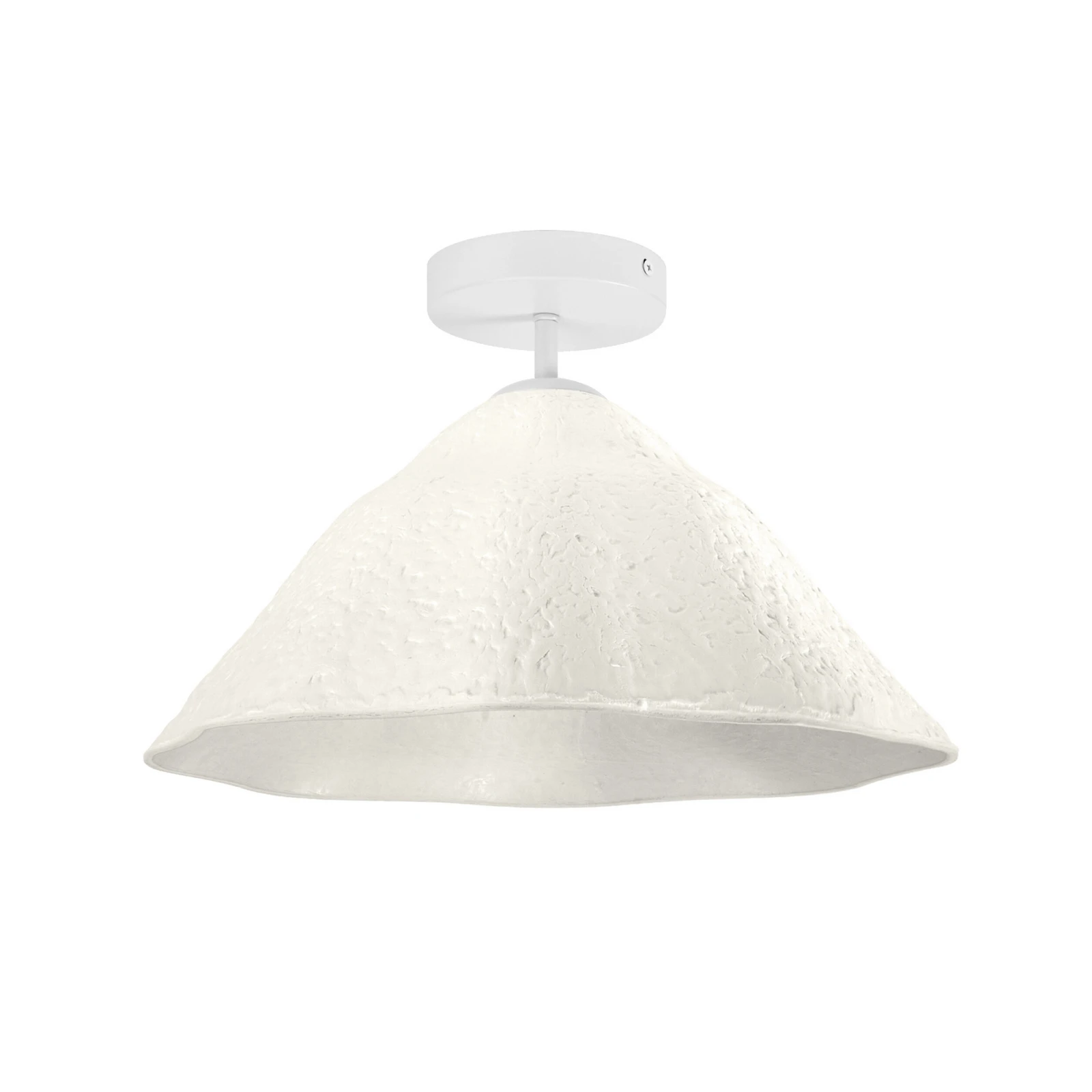 Lámpara de techo OSRAM Decor Lotus Leaf, 1 luz, blanco, papel, E27