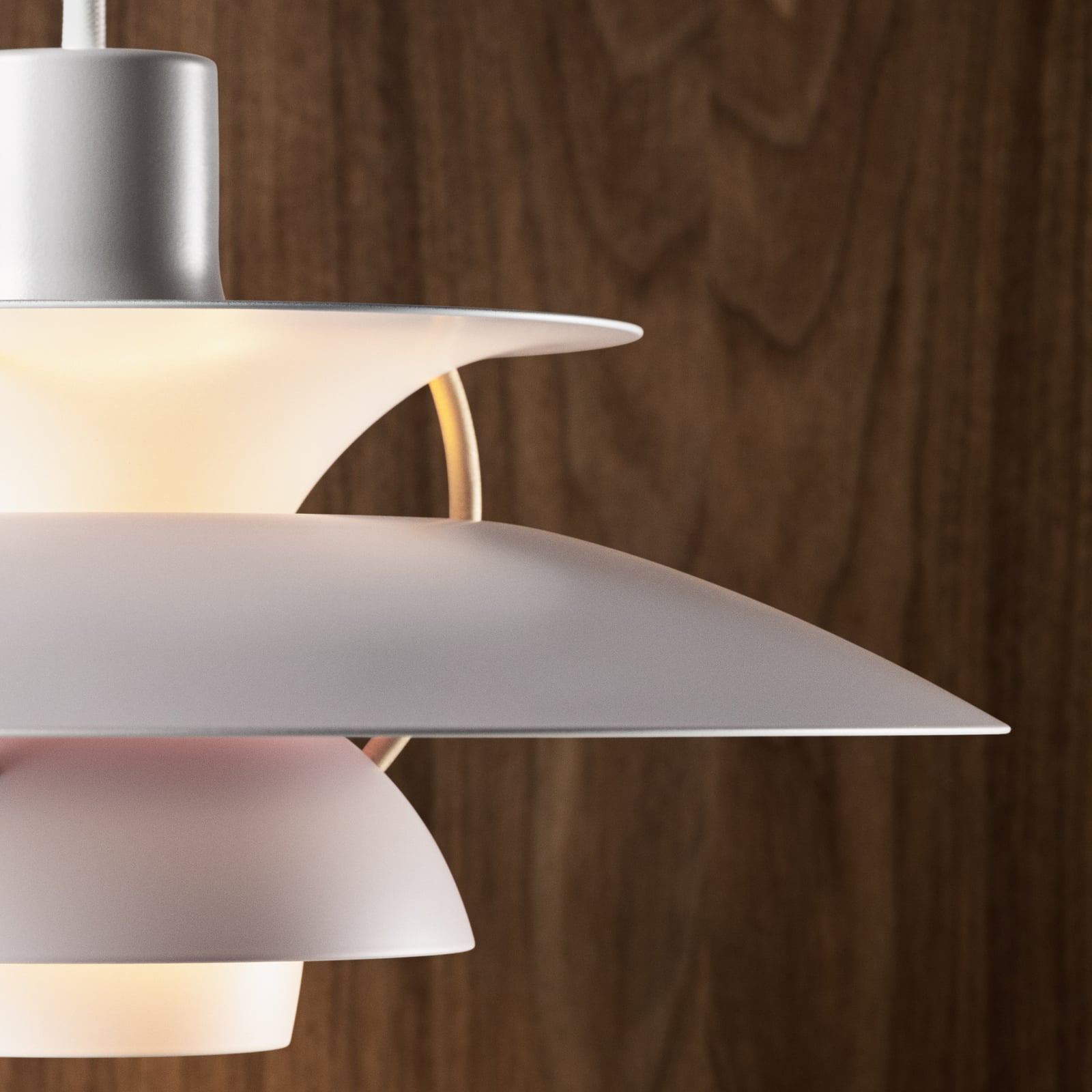 PH 5 Suspension Blanc Modern White - Louis Poulsen