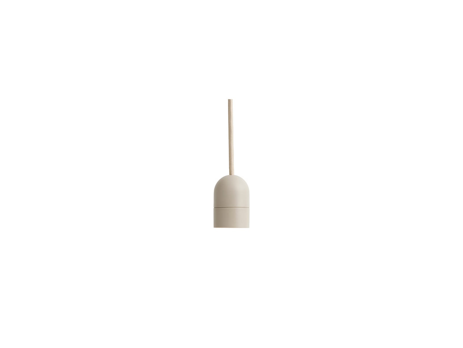 Common Κρεμαστό φωτιστικό Cord Set Beton Grey - Hay