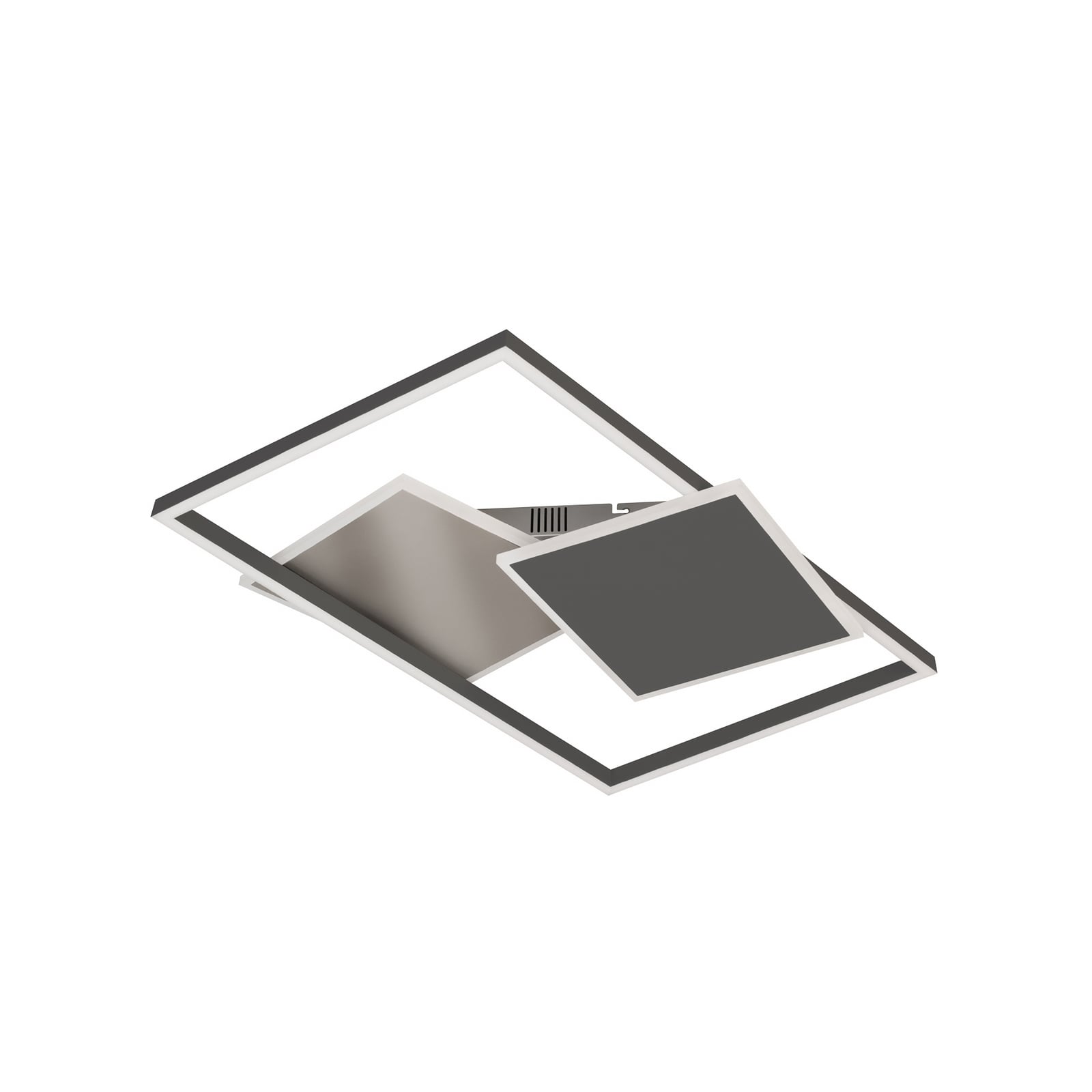 LED-Deckenlampe Arido, Breite 47 cm, silberfarben Metall CCT LED-Deckenlampe Arido, Breite 47 cm, silberfarben Metall CCT