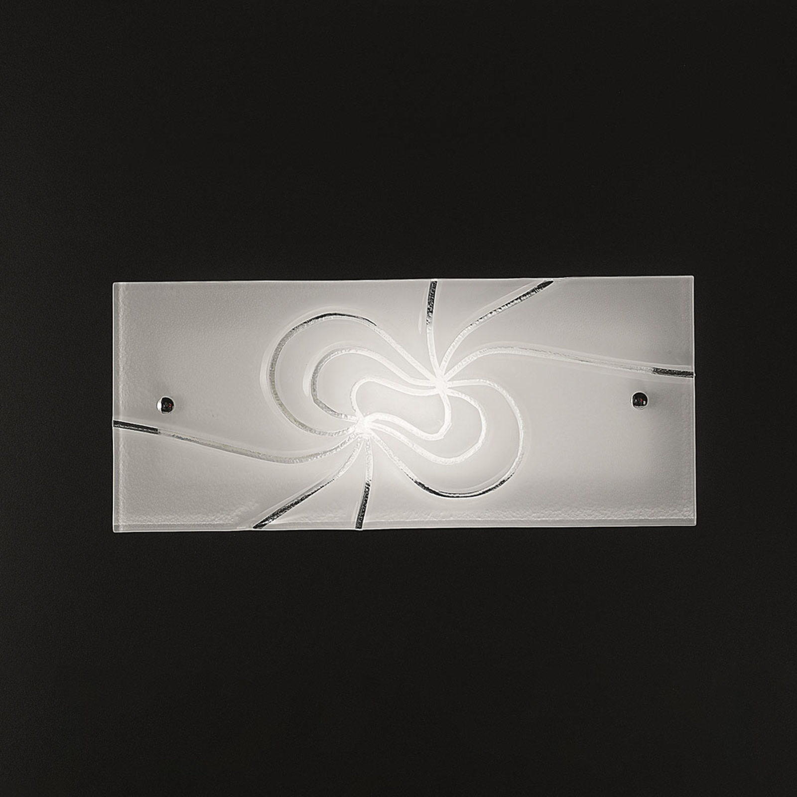 Selene Decorative glass wall lamp Mistral 35 cm, for Hallway, glass, E27, 20 W, energy efficiency: A++, W: 35 cm, H: 15 cm