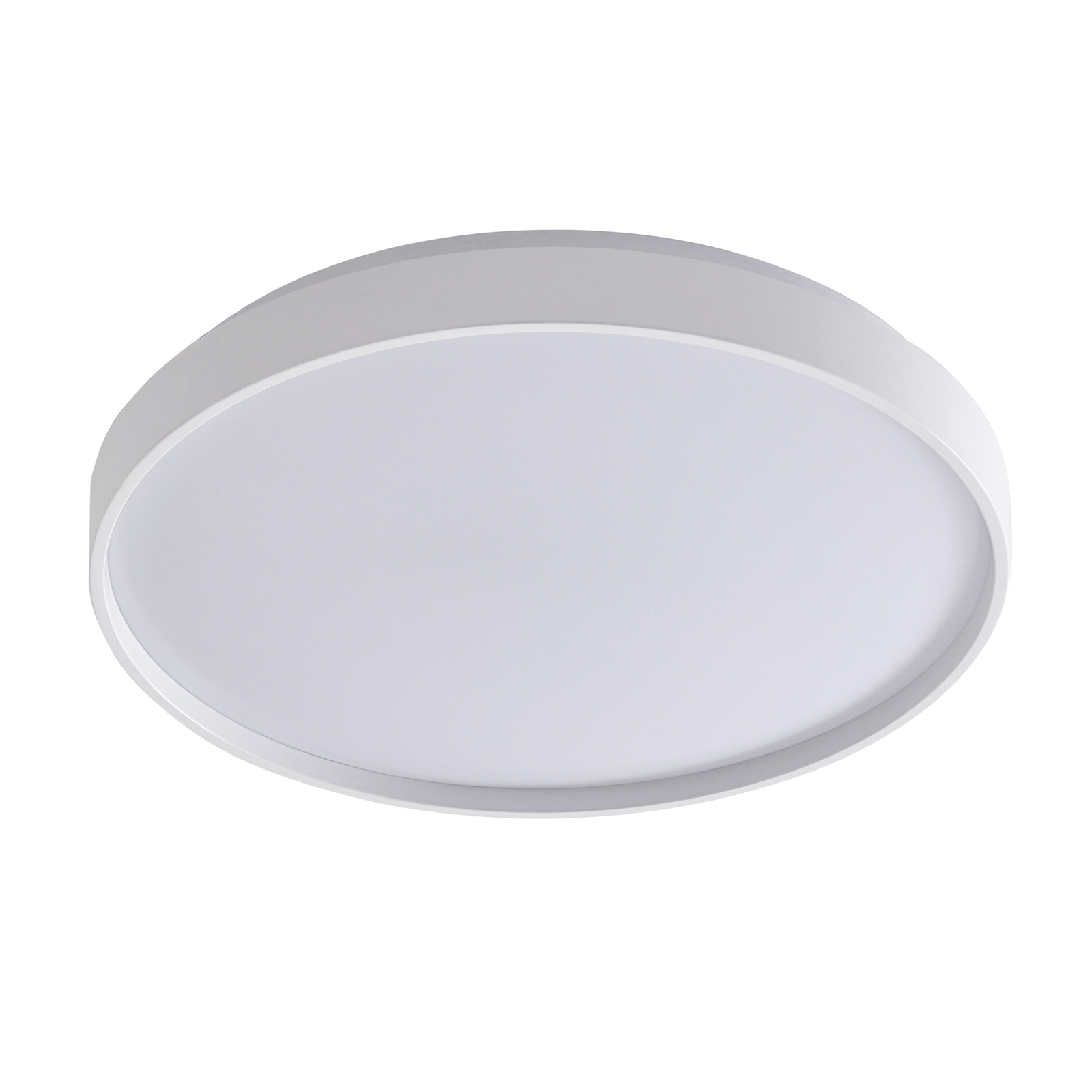 Lindby Smart Plafonnier LED Mirren, blanc, métal, CCT, Tuya