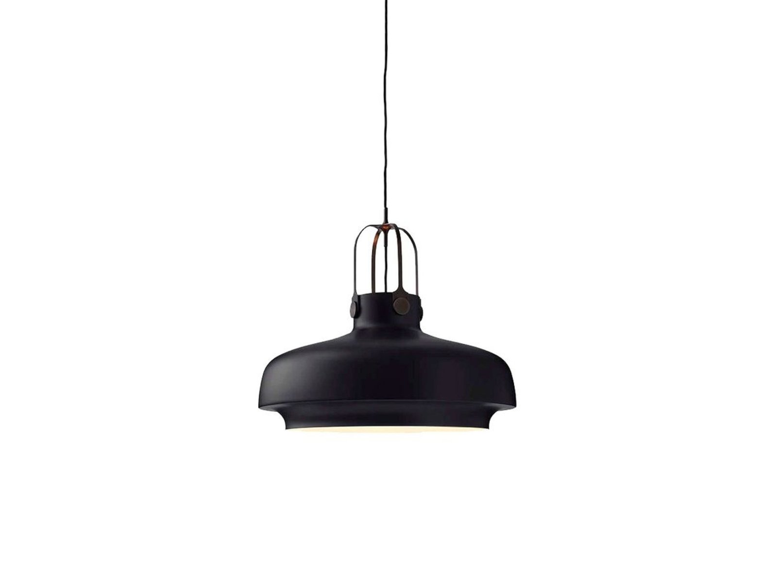 Copenhagen SC8 Lustră Pendul Matt Black/Bronzed Brass - &Tradition