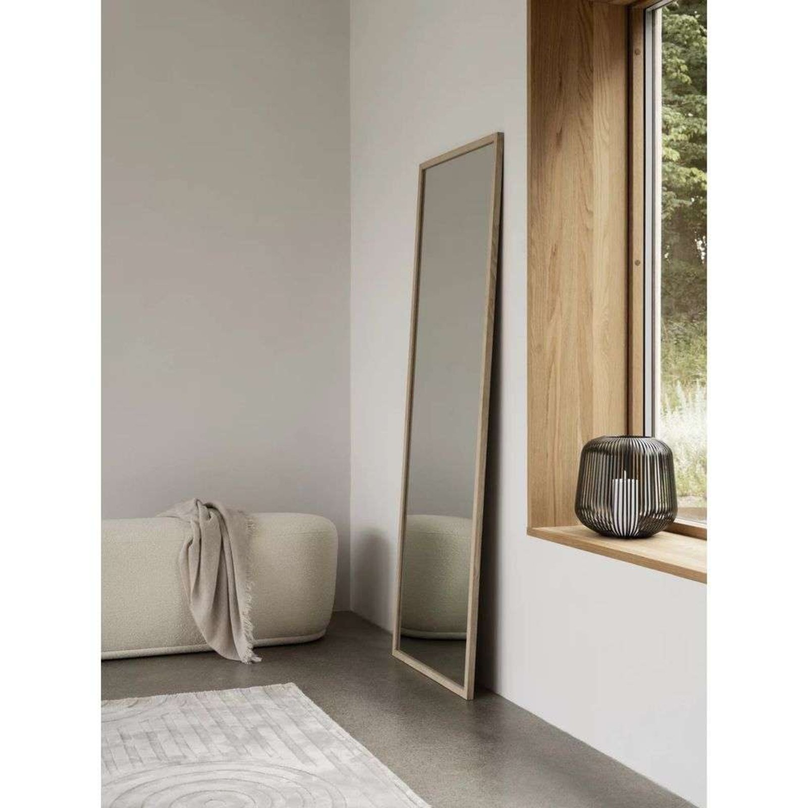 Miro Zid Ogledalo 170x60 Oak - Blomus