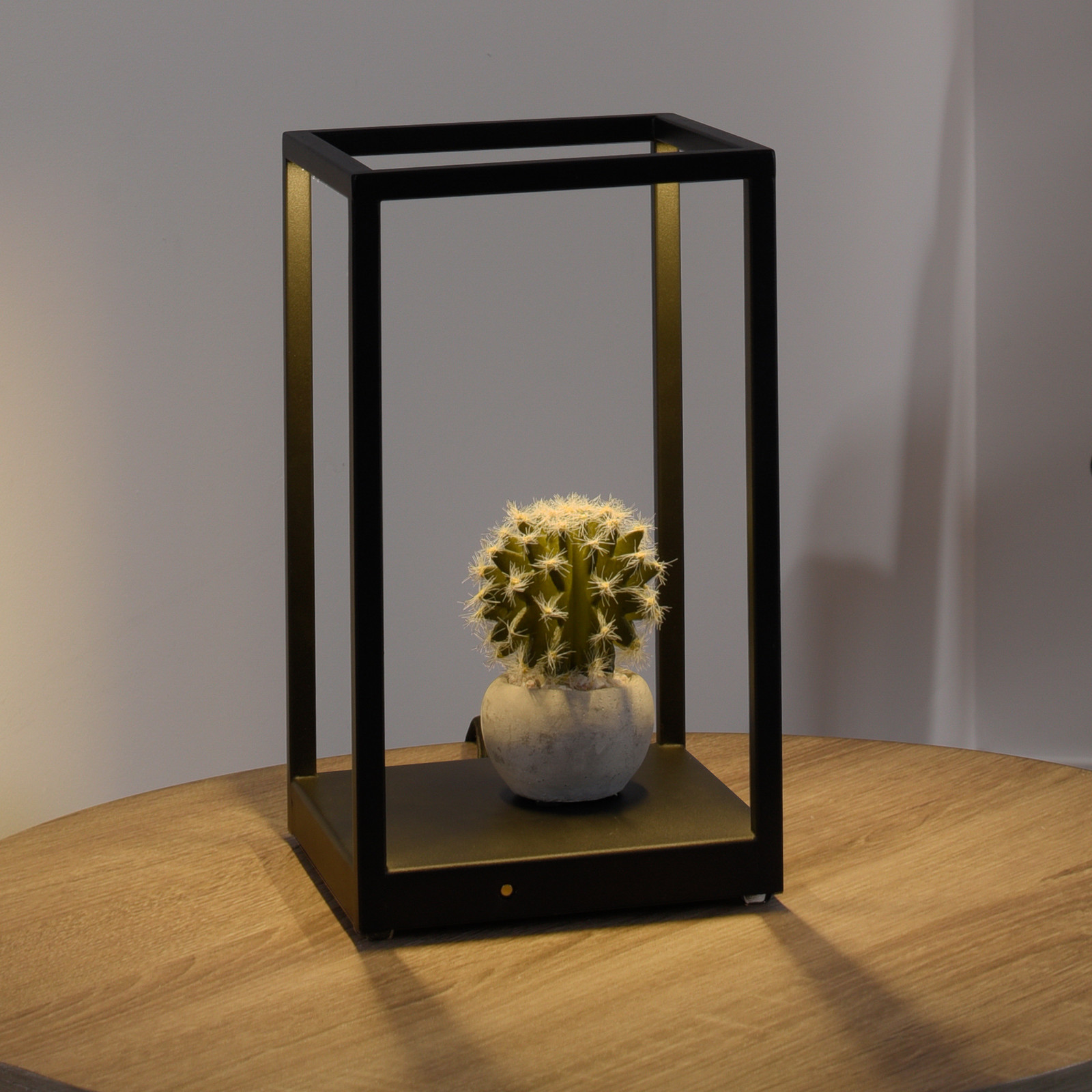 Paul Neuhaus Contura lampă de masă LED pe negru - Camera de zi / sufragerie - modern - negru mat - Metal