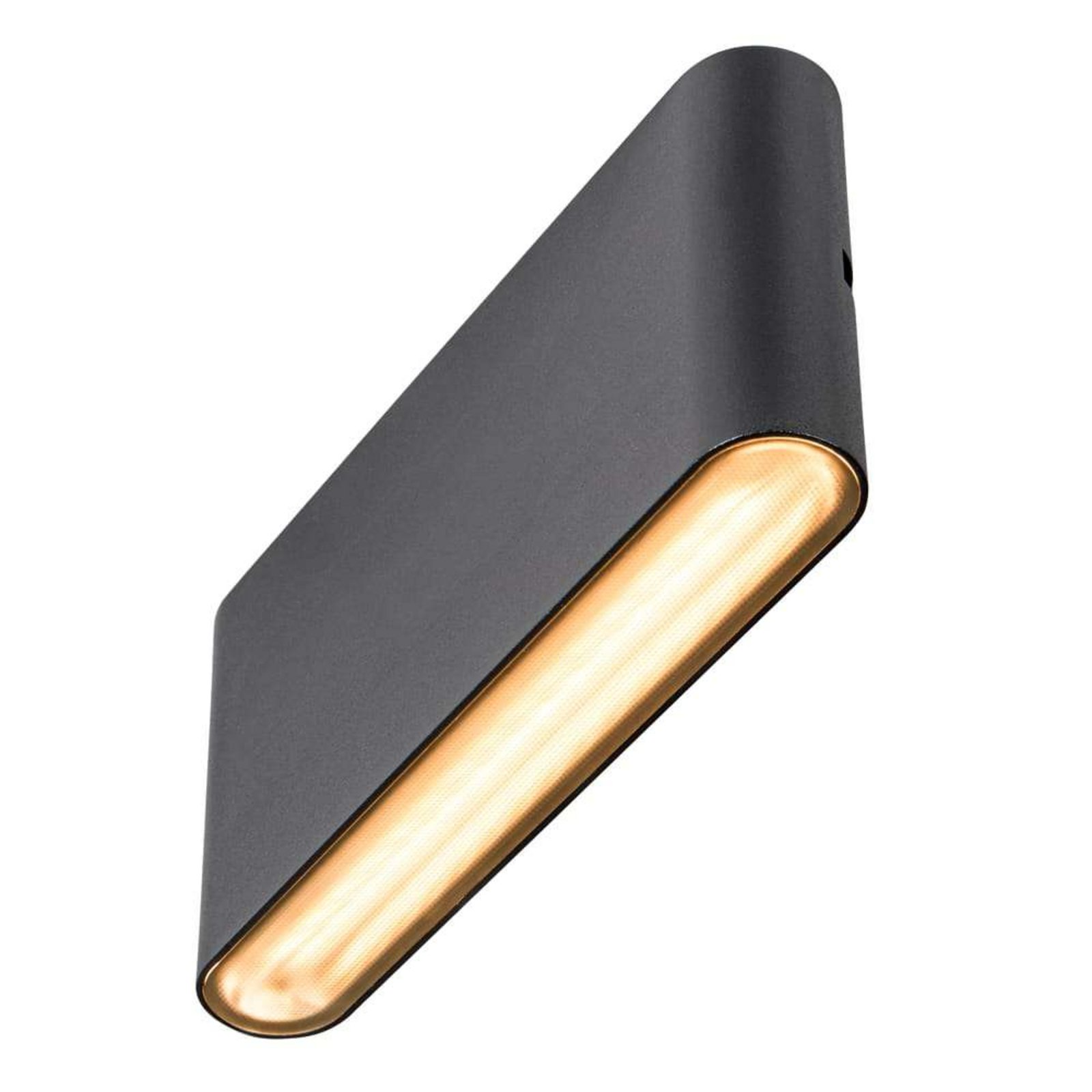 Oval 18 LED Aplica de Exterior IP65 Black - SLV