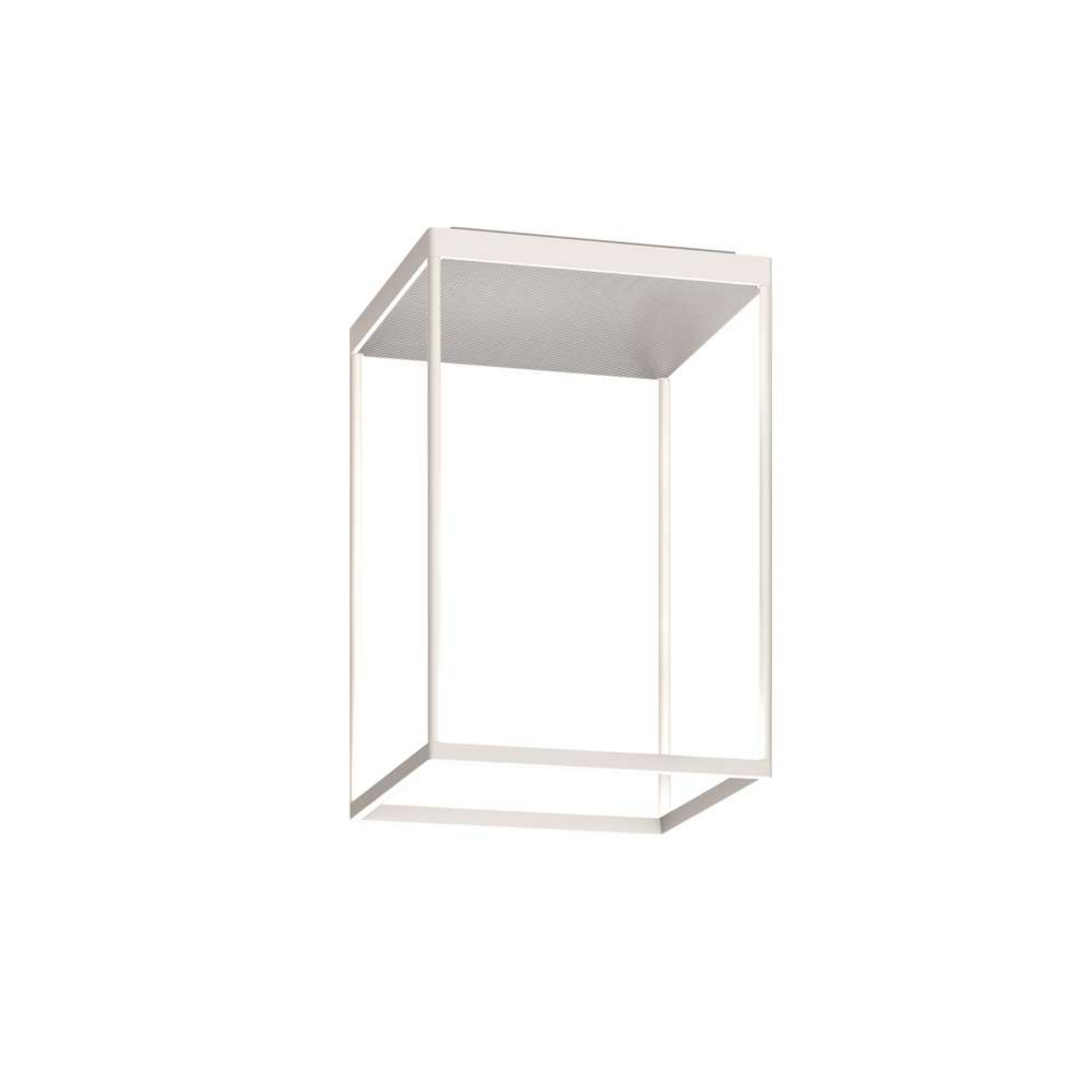 Reflex 2 LED plafondlamp, wit/zilver - Serien.Lighting