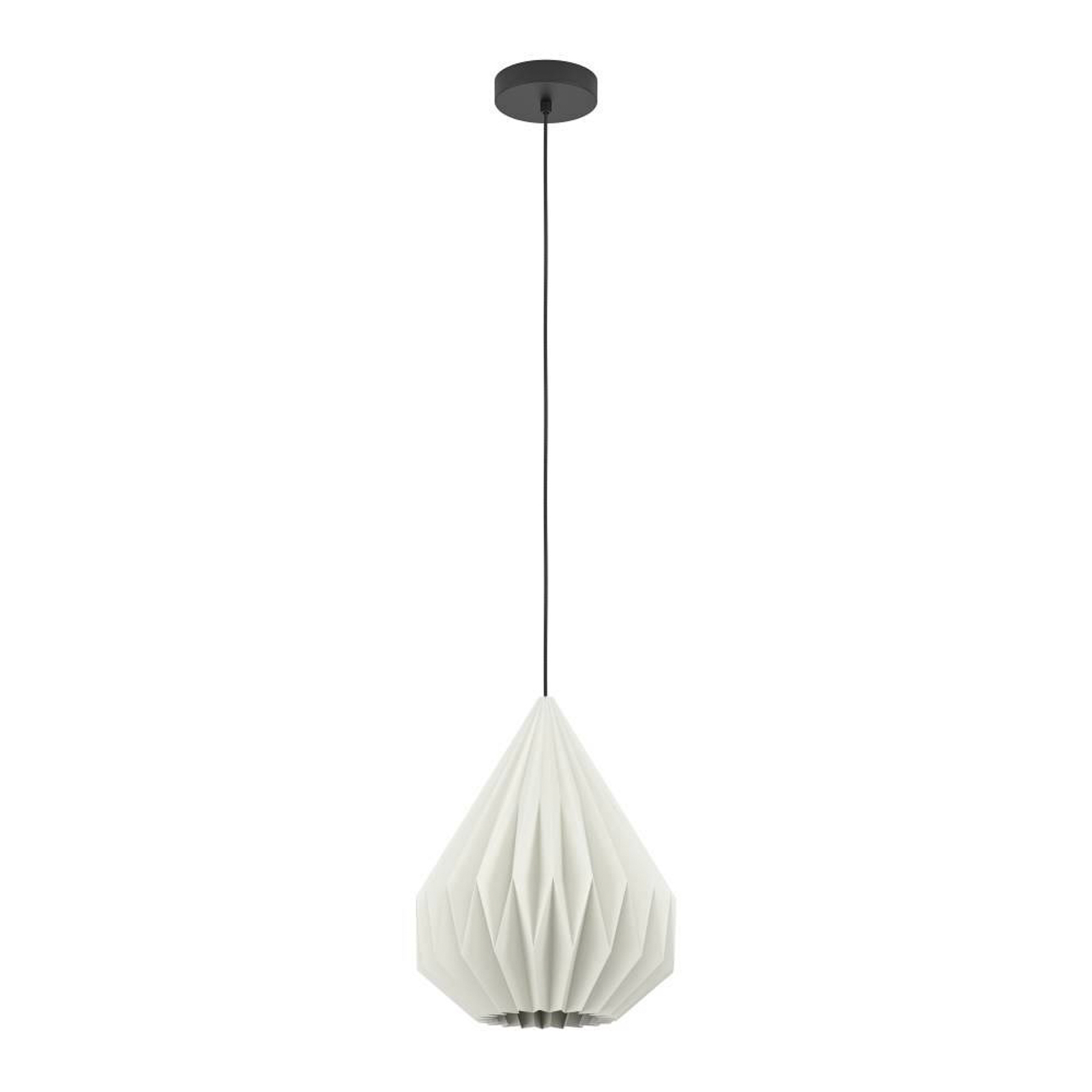 EGLO Minting pendant light made of paper, Ø 31 cm