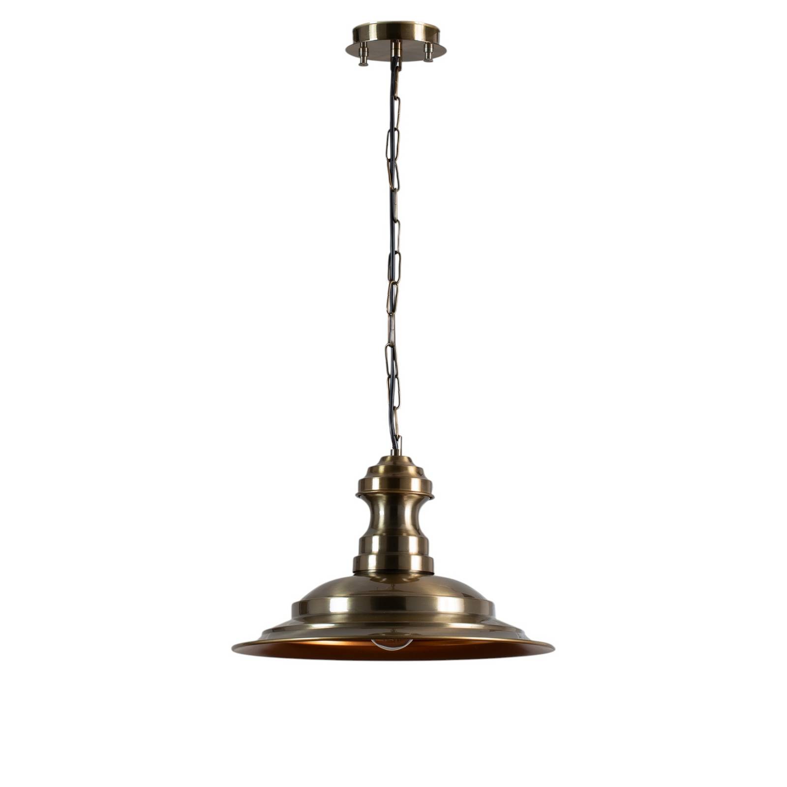 Hängeleuchte Sivani MR-637, gold antik, Metall, Ø 39 cm