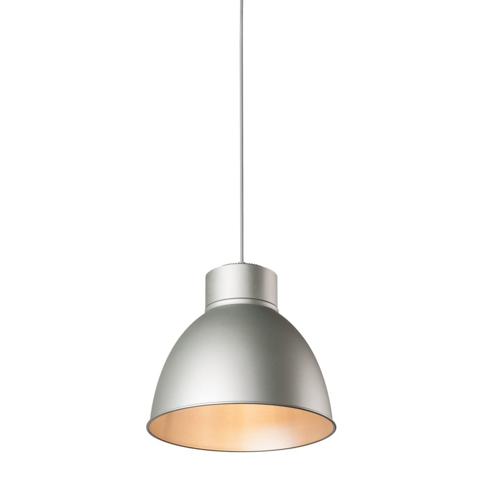 Para Dome Pendel Grey/Grey SLV - Spisestue - Vintage - Metal