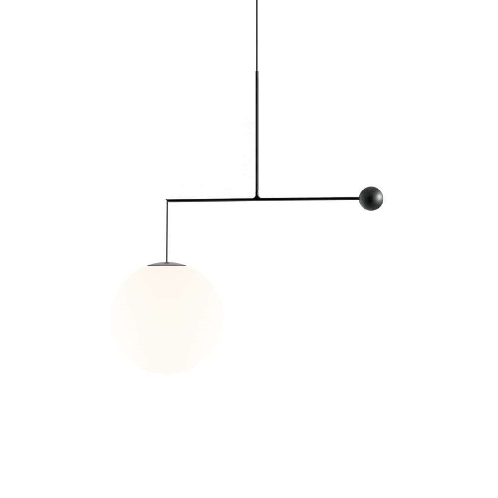 Malamata Závěsná Lampa Ø48 Matt Black - Luceplan