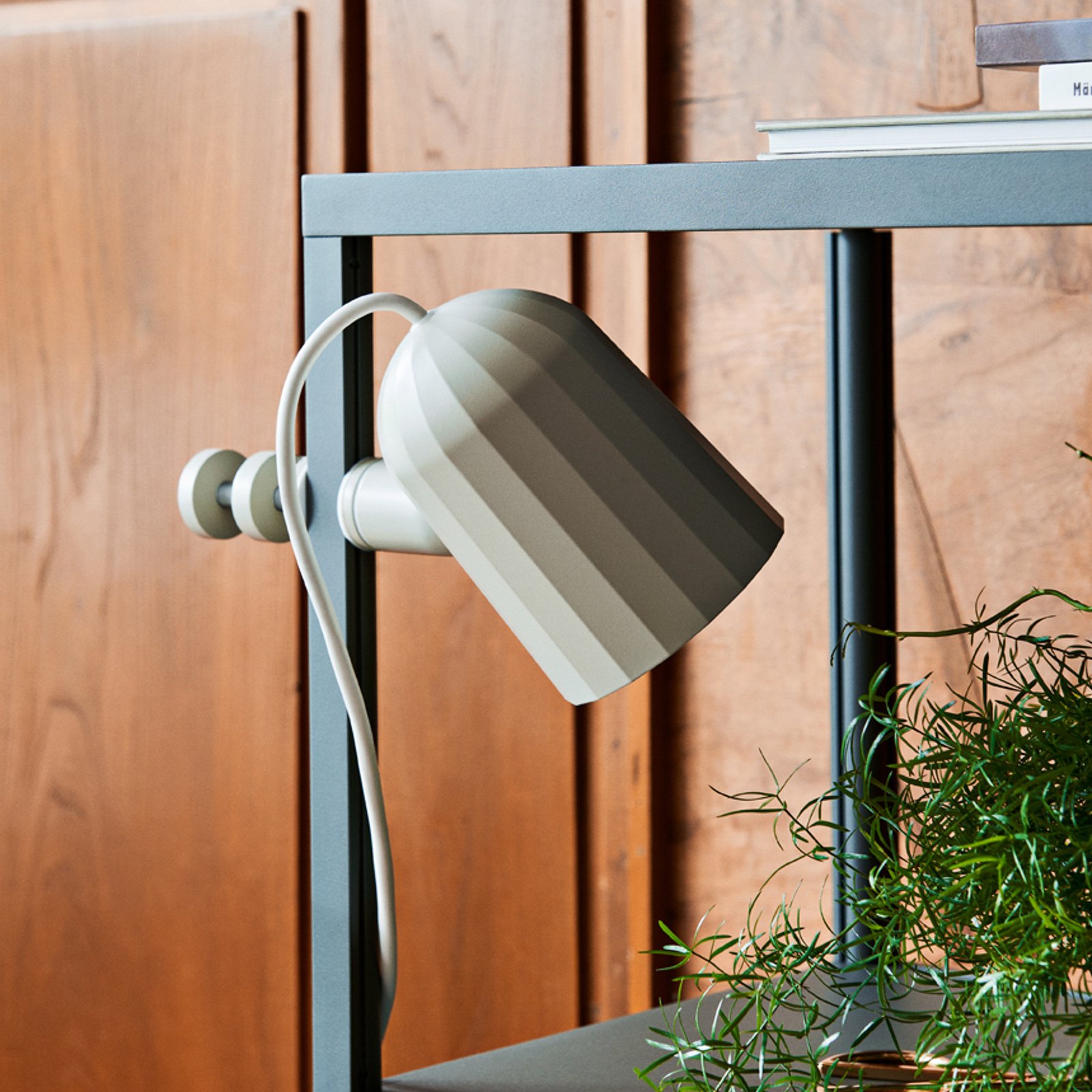 Noc Clip-lampe Off-White - HAY
