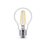 Philips LED bulb E27 7W 850lm 4,000K clear 2-pack