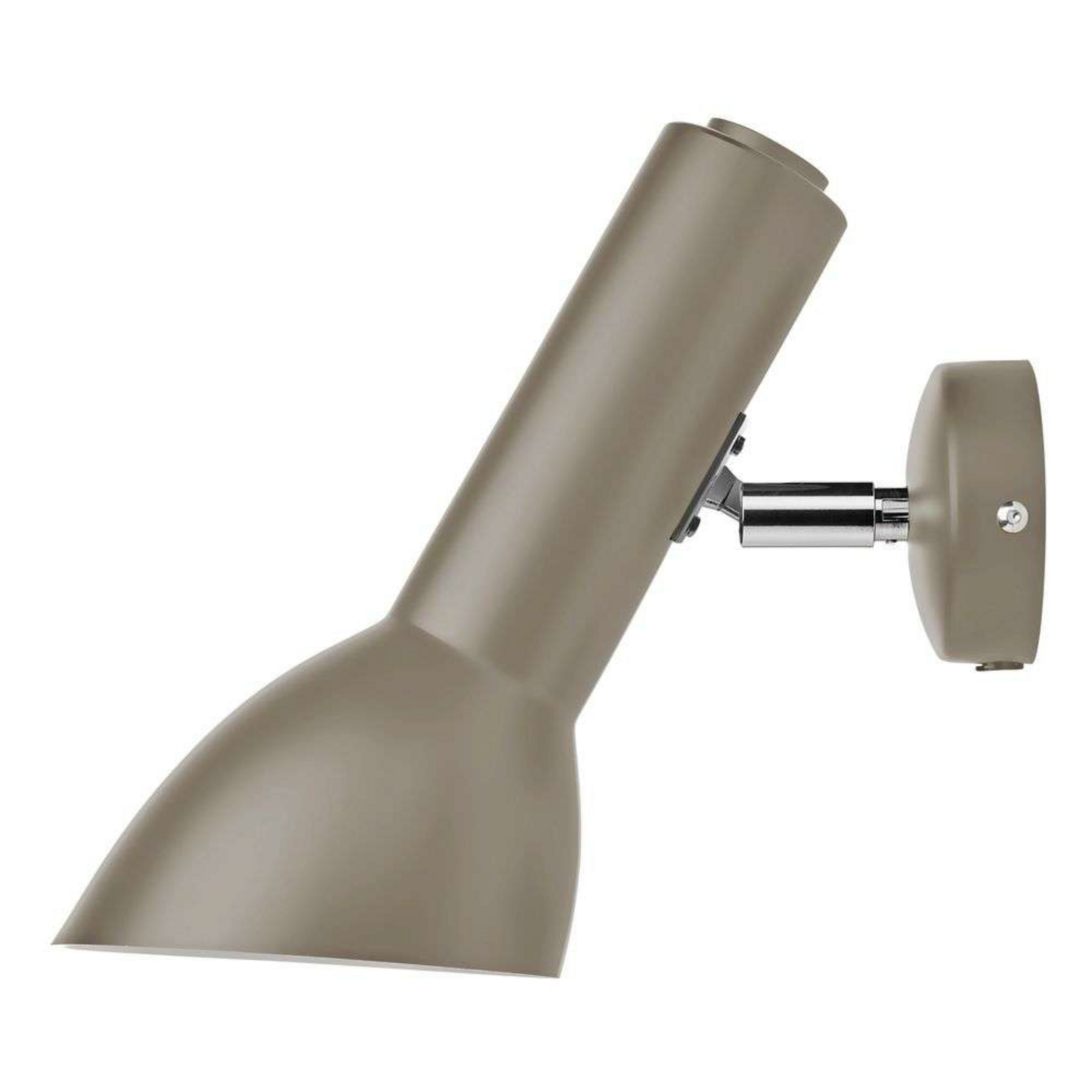 Oblique Wandlamp Chrome/Sand - Cph Lighting