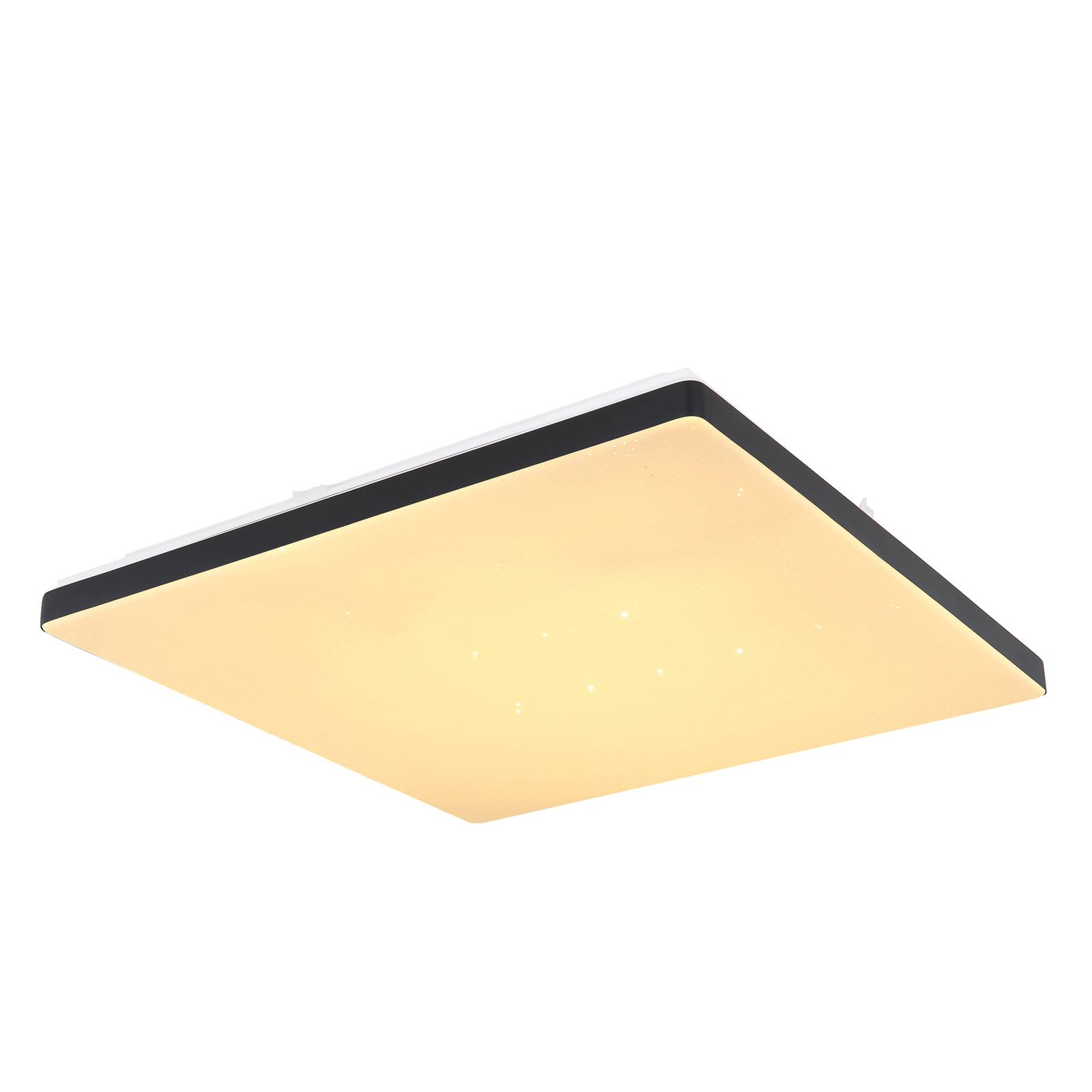 Lampa sufitowa LED Ully smart Tuya CCT czarna