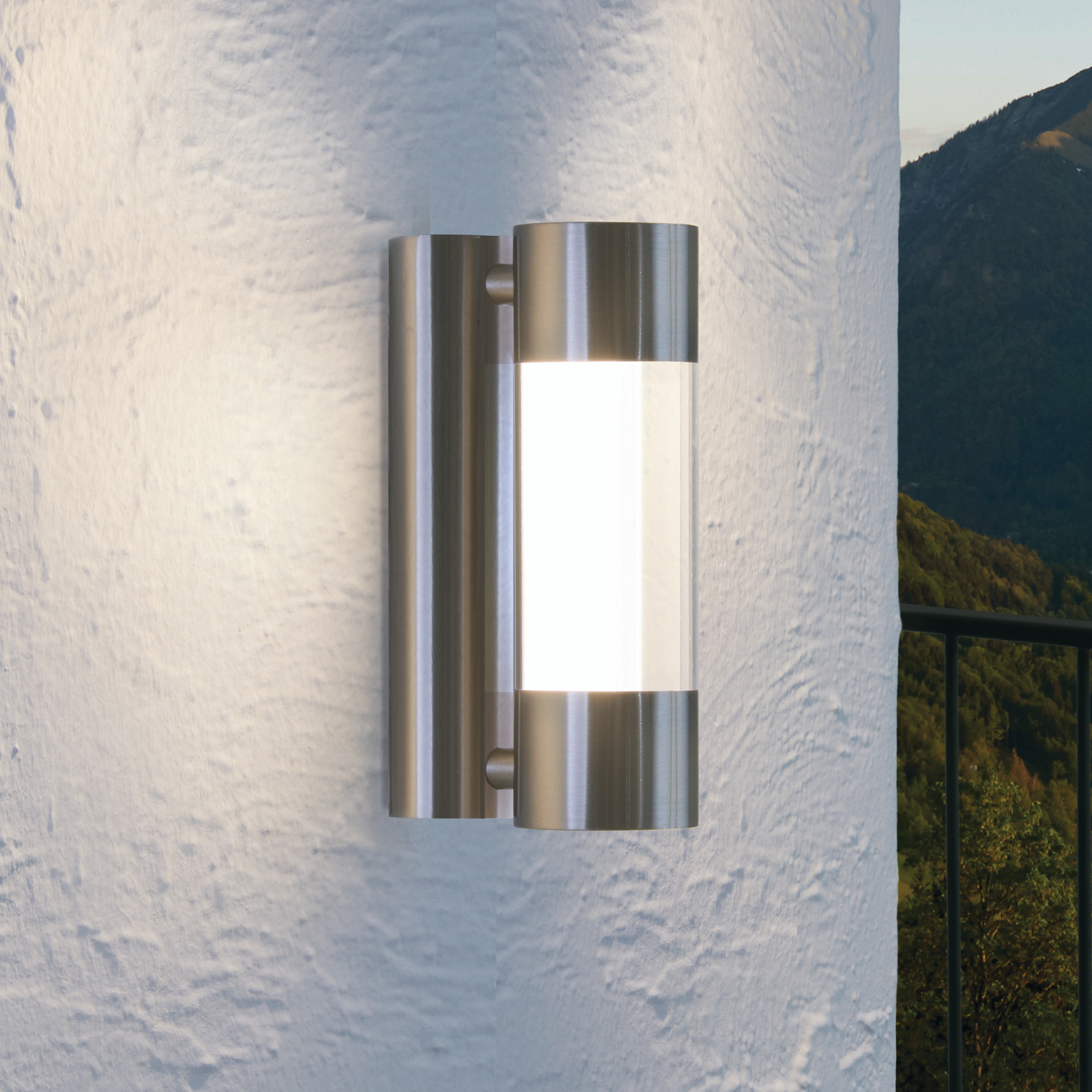 LED външна стена Robledo от неръждаема стомана