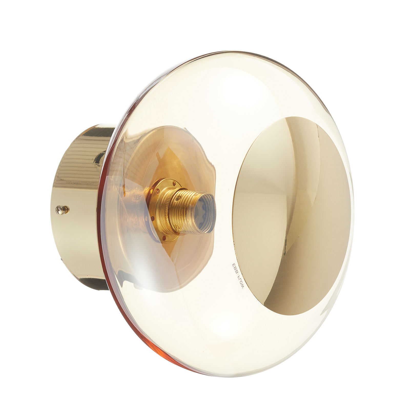 EBB & FLOW Horizon Wandleuchte gold Fassung