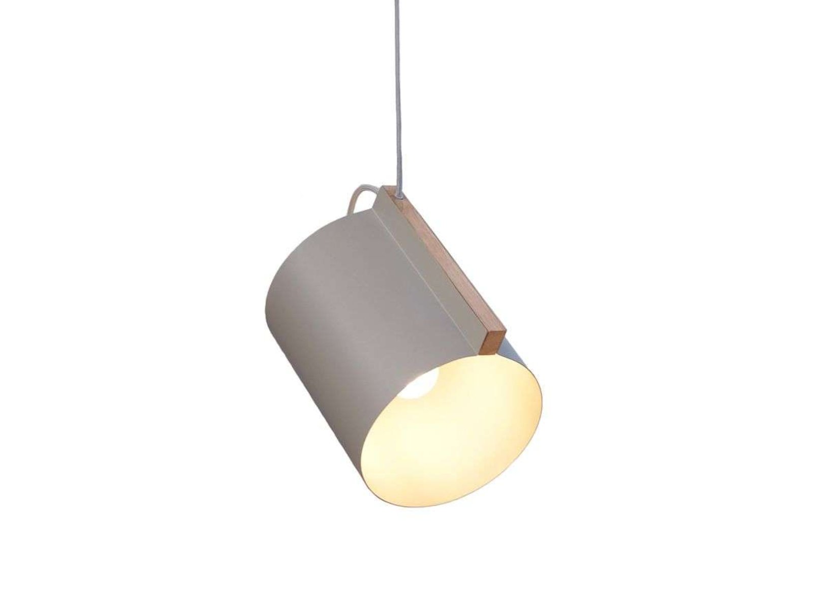 Wum Závěsná Lampa Large Matt Grey - DybergLarsen