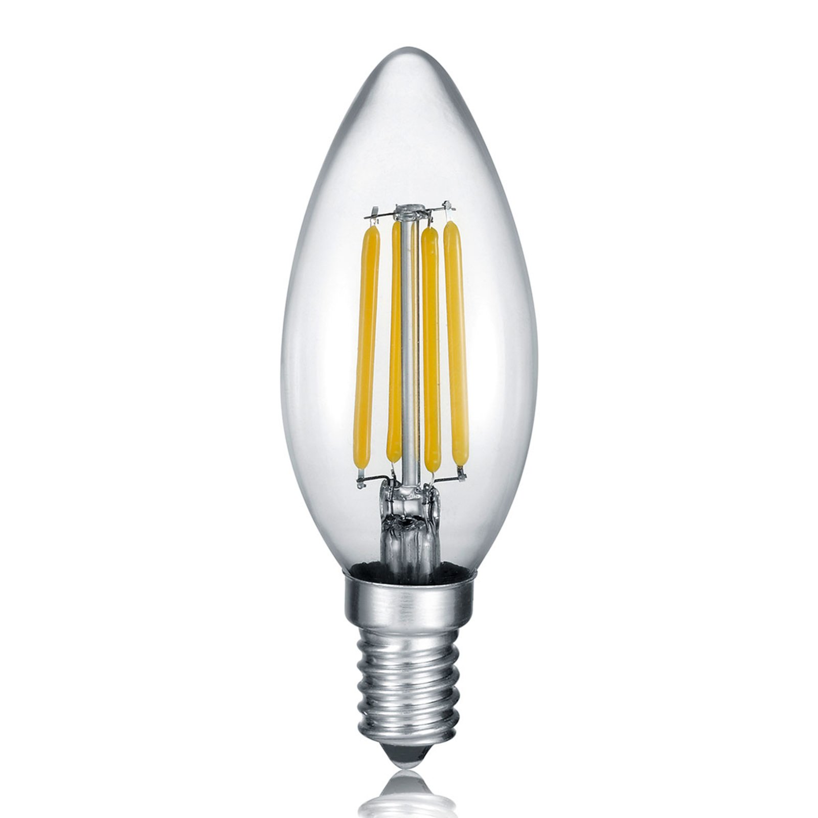 LED-kynttilä E14 4W Filament 2 700 K Switch Dimmer