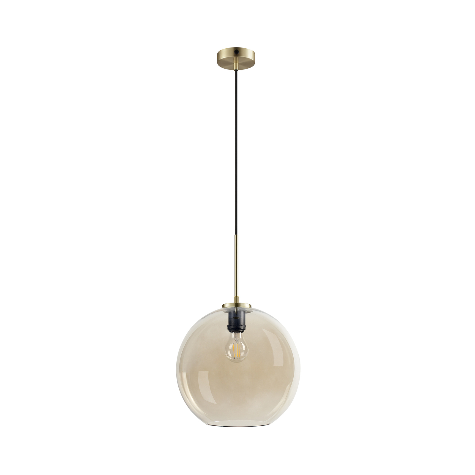 Dyberg Larsen Loop hanging light made of glass