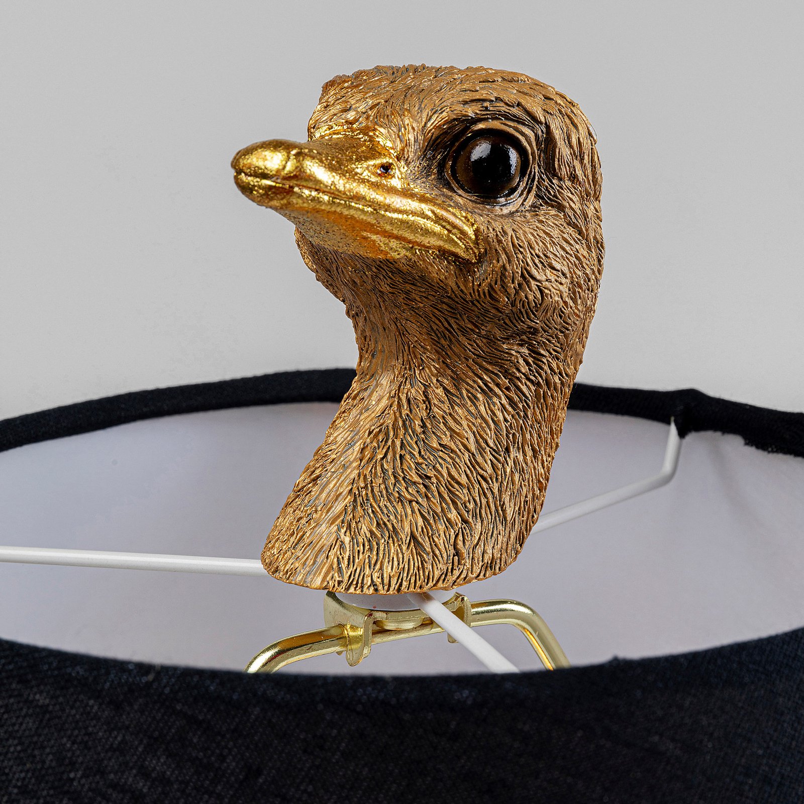 KARE Animal Ostrich table lamp with ostrich figure
