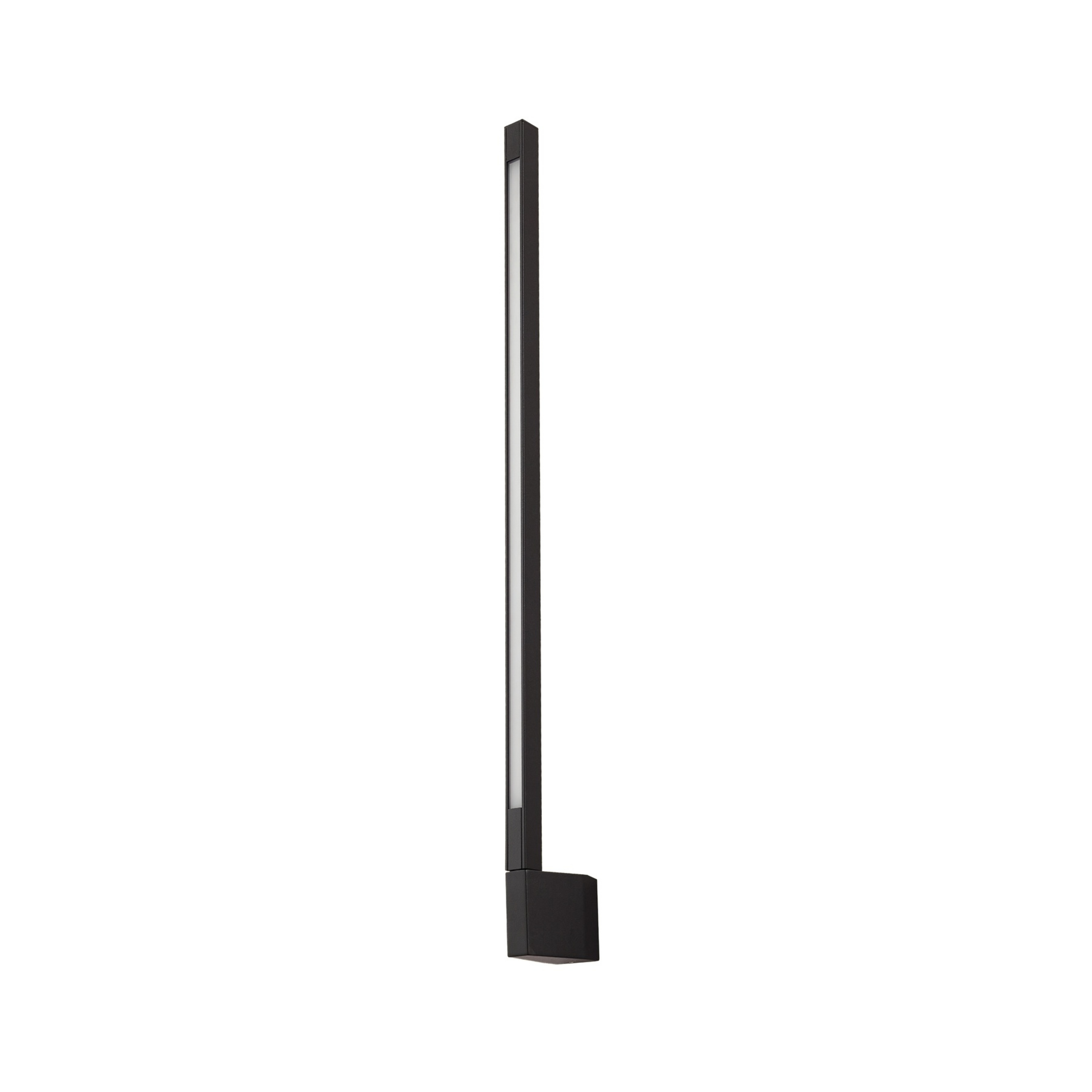 Neano LED-Wandleuchte, 80cm, schwarz, Metall, IP54 - Lindby