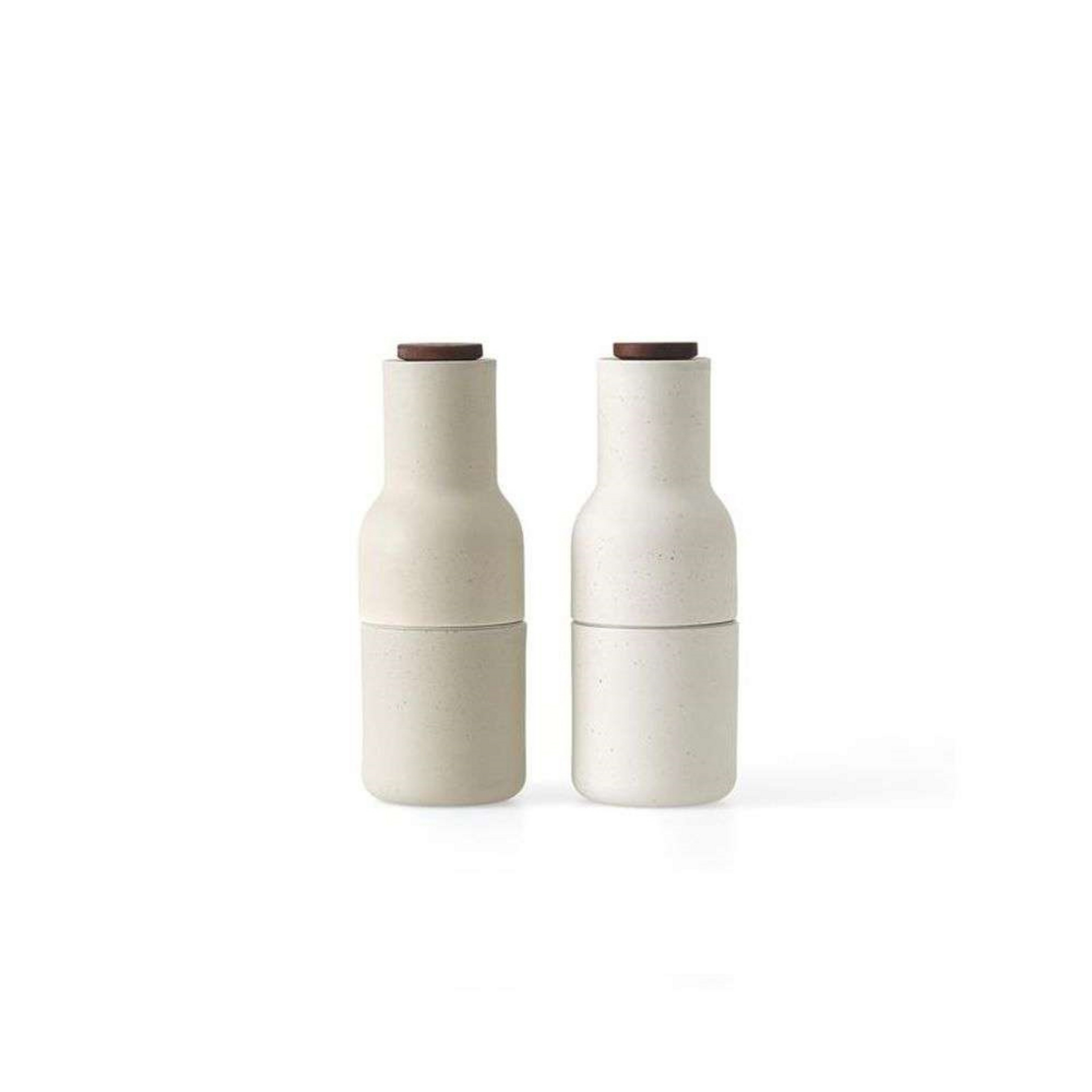 Bottle maustehiomakone hiekanvärinen/pähkinä, 21 cm, 2 kpl:n sarja - Audo