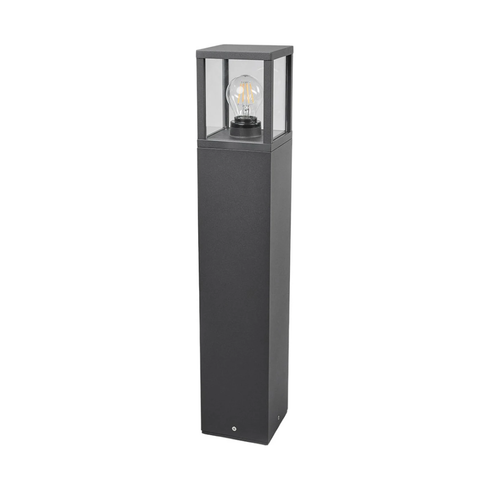 Lucande teevalgusti Klemens, 65 cm, antratsiit, metall, E27