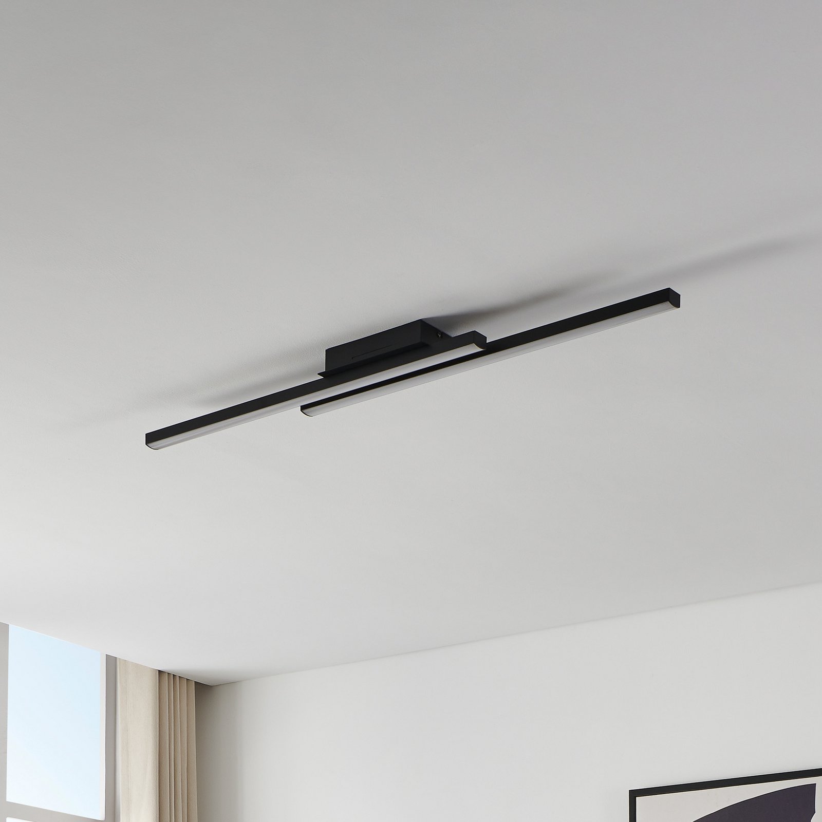 EGLO connect Fraioli-Z plafón LED negro