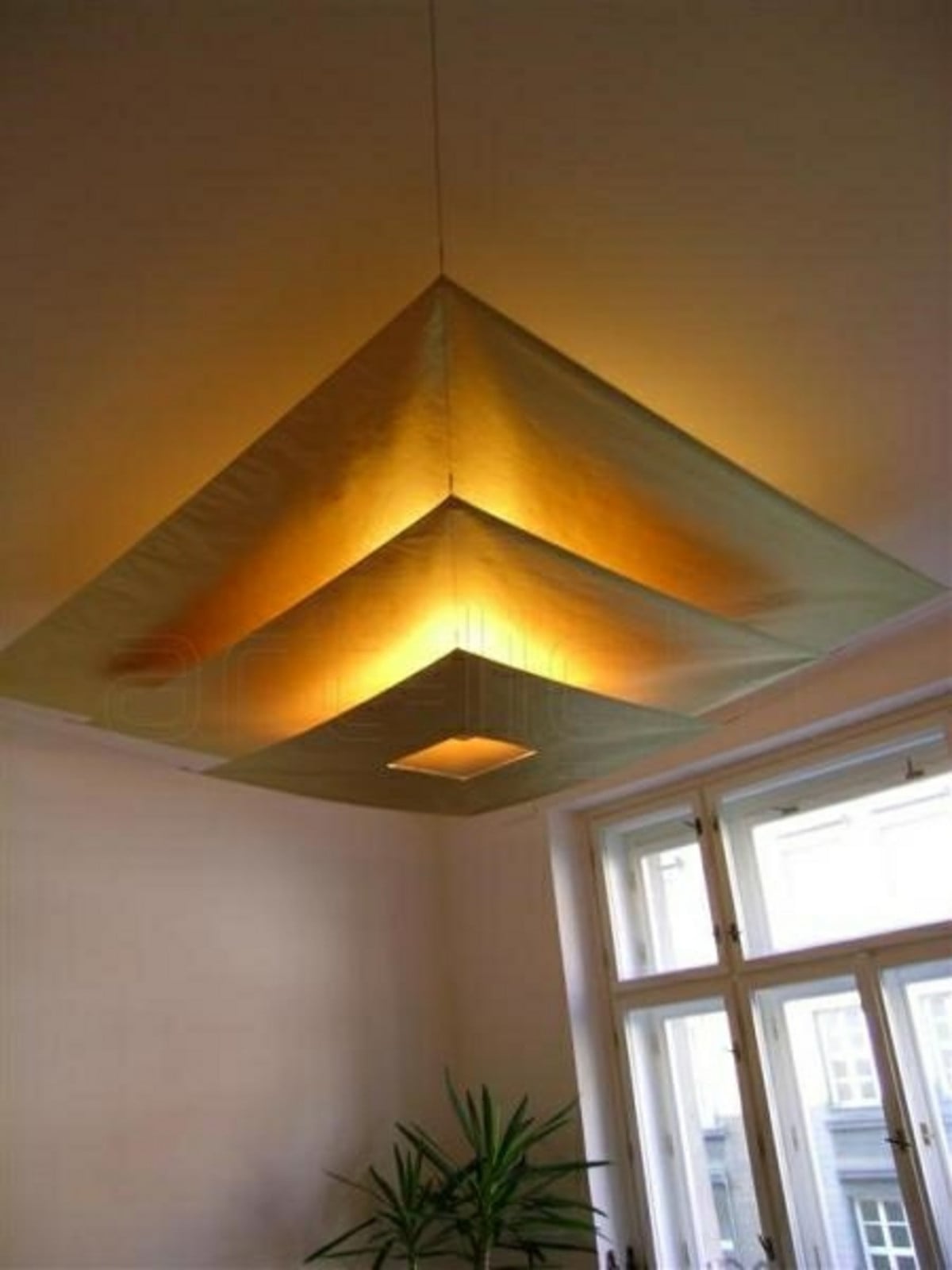 Lil Luxury Deckenleuchte Gold Ingo Maurer - Wohnzimmer - Papier / Karton