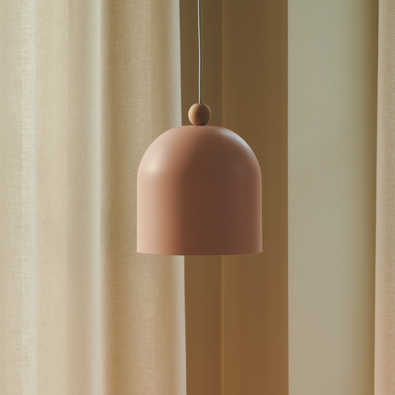 Gaston Taklampa Dusty Pink - Nordlux