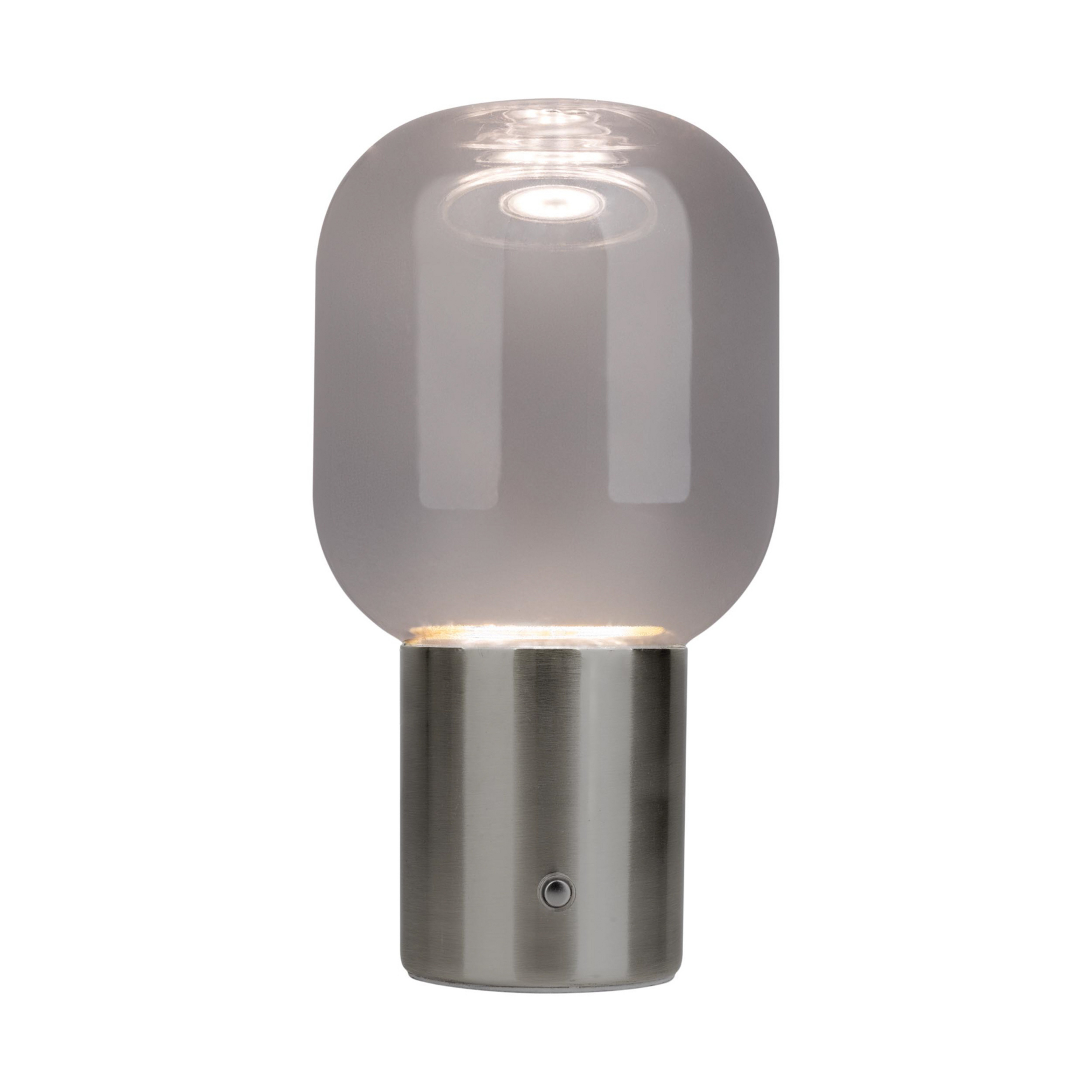 Lampa stołowa LED Albero, stalowa podstawa