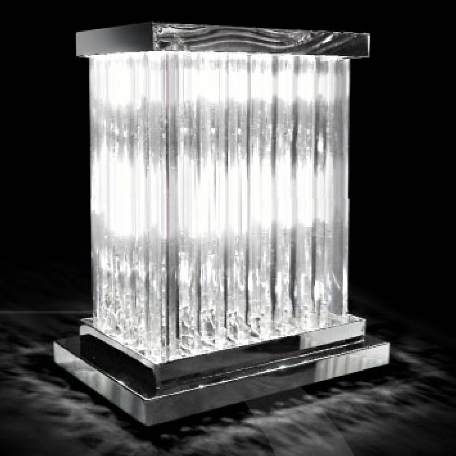 Image of Belle lampe à poser Dorico cristal 
